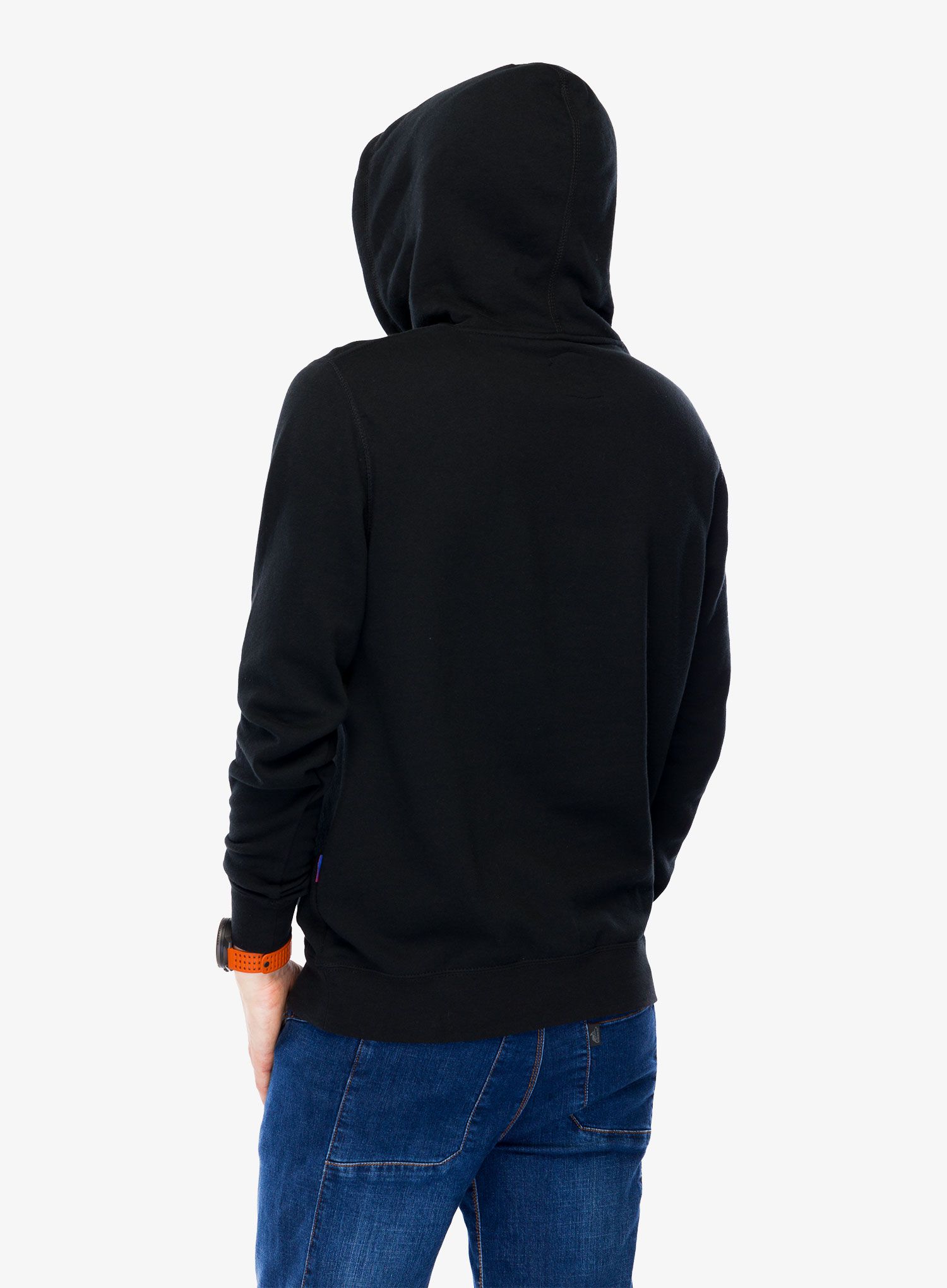 Кофта з каптуром 100% Icon Hoodie - black