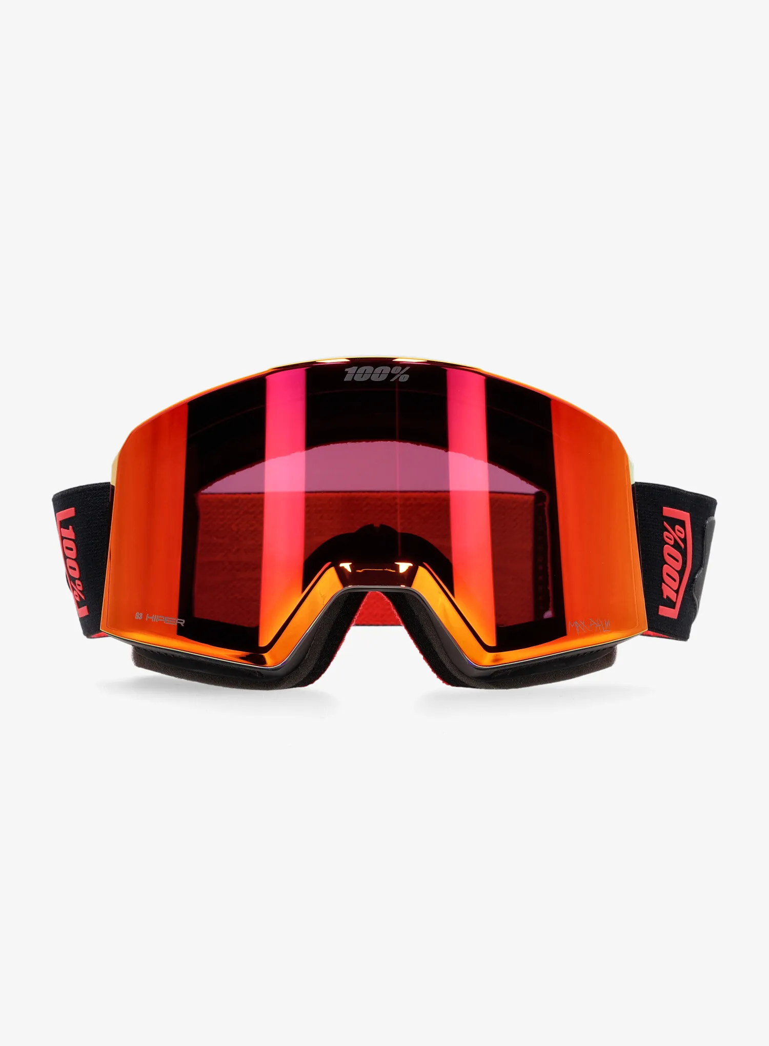 Окуляри лижні 100% Norg Hiper - max palm/mirror black lens