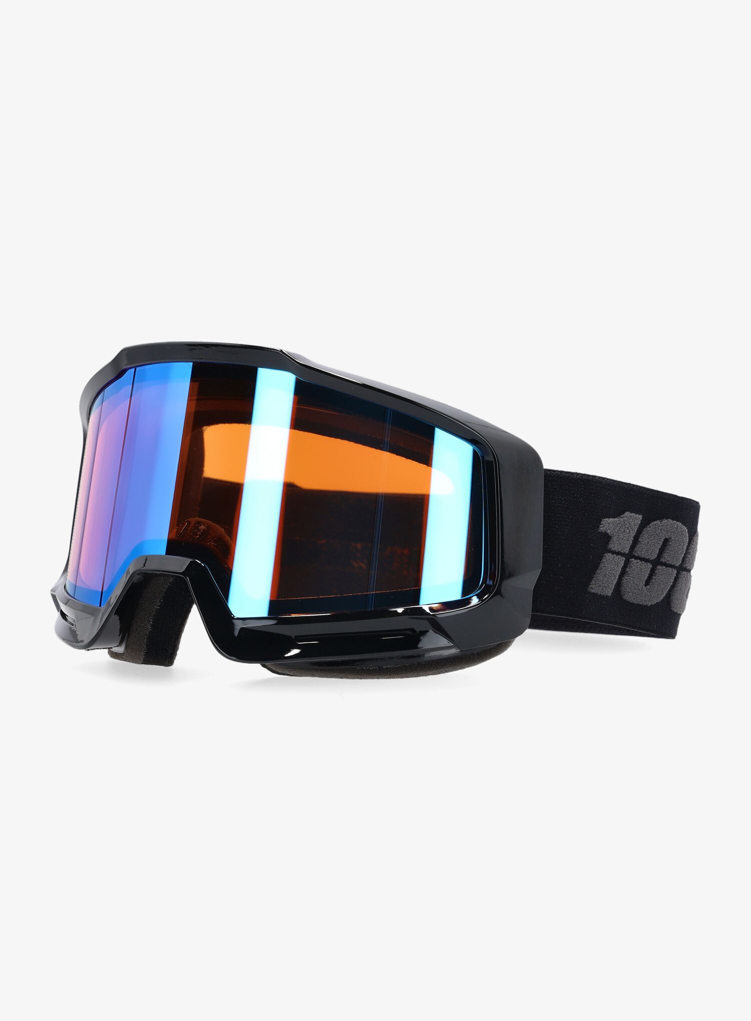 Окуляри лижні 100% Okan Hiper - black/mirror turquoise 