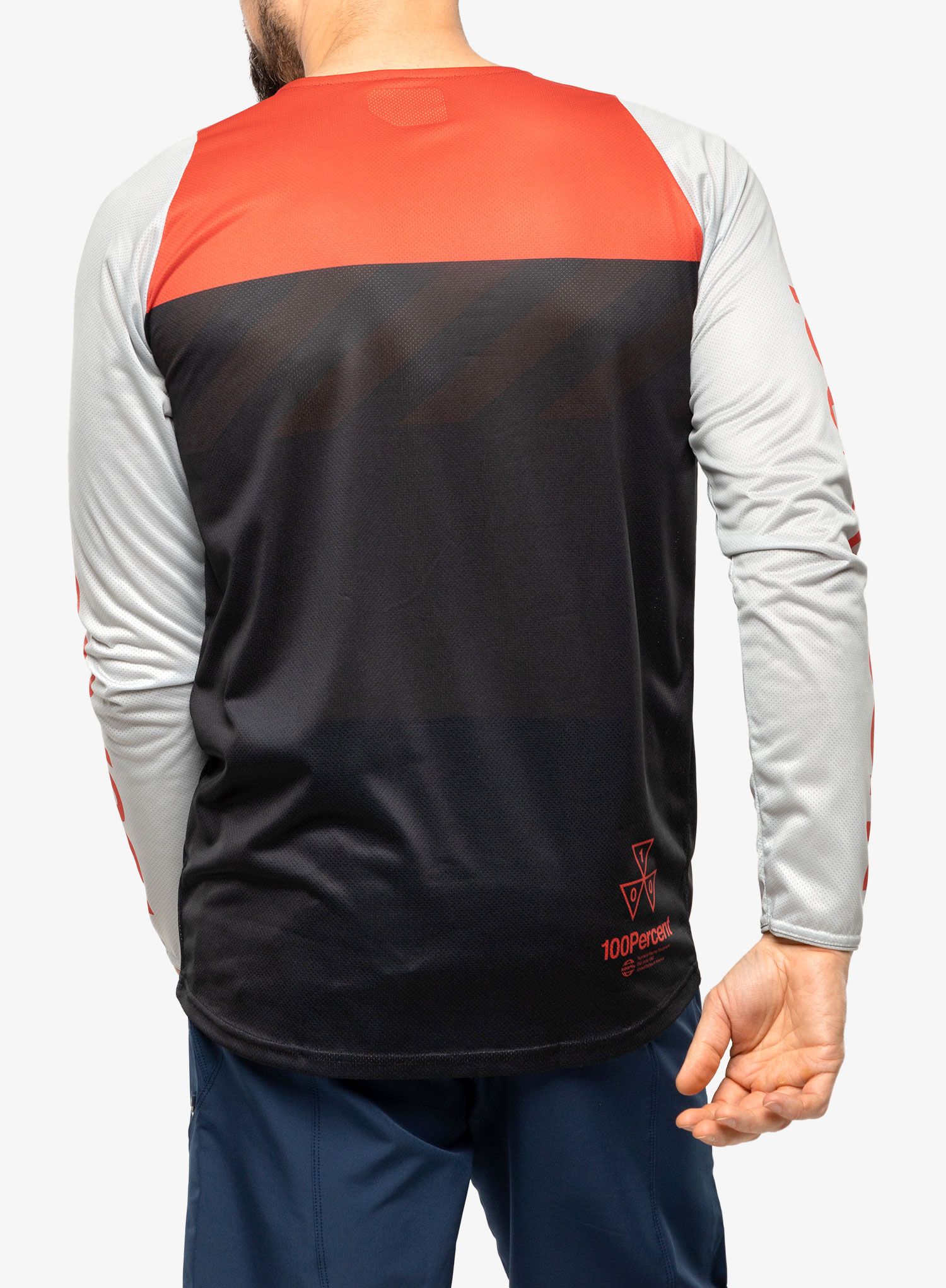 Велокофта 100% R-Core - black/racer red