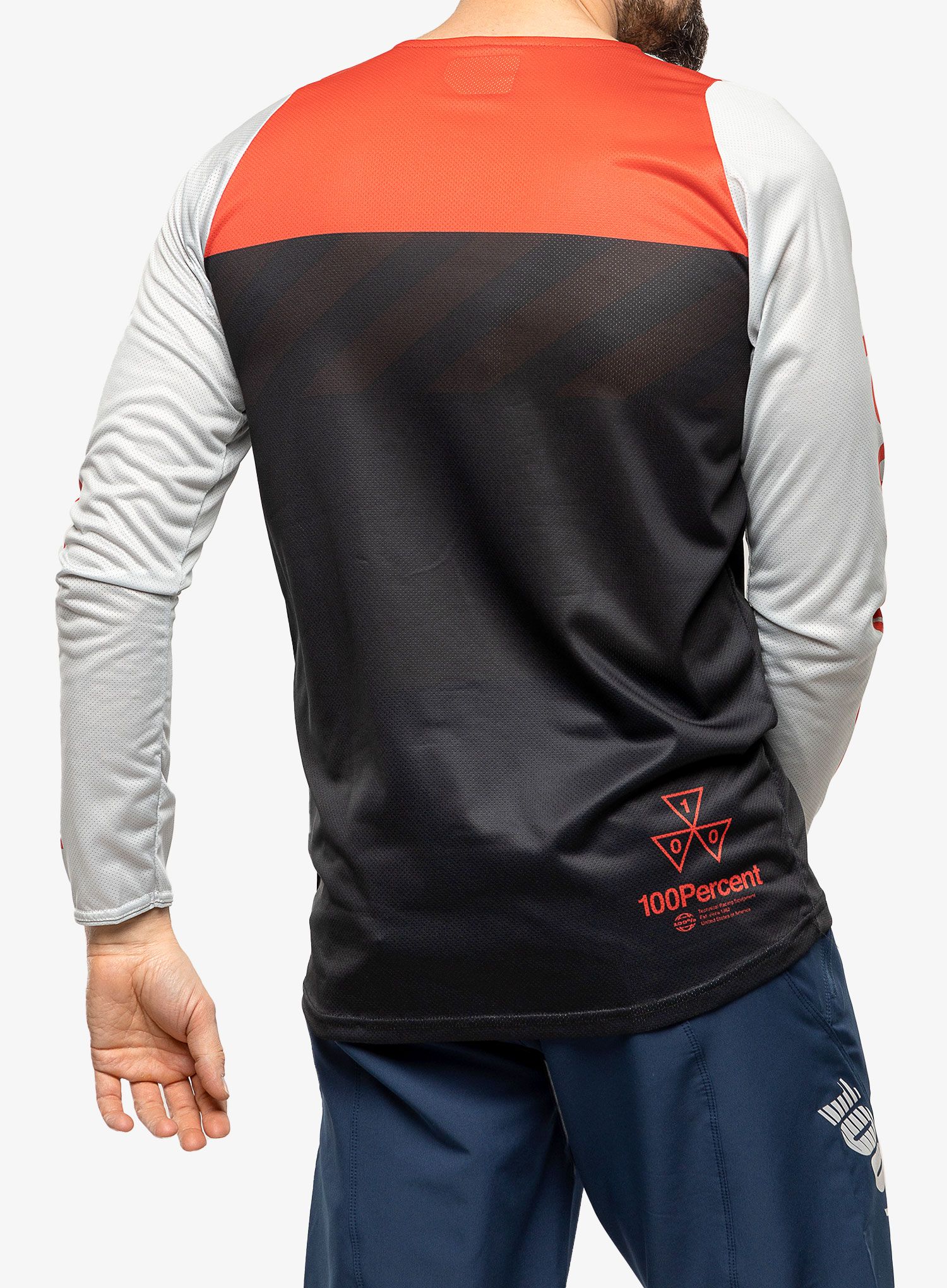 Велокофта 100% R-Core - black/racer red
