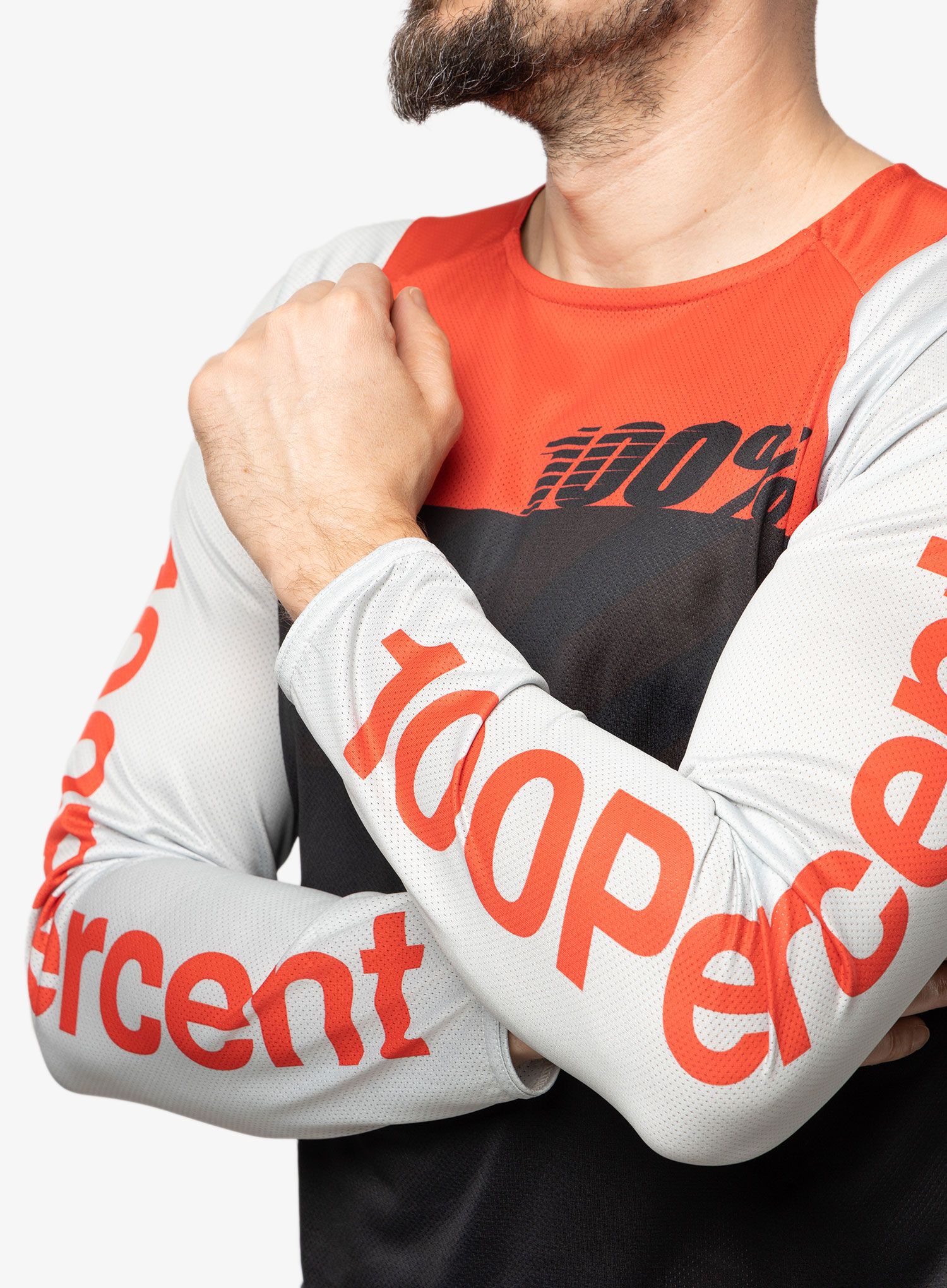 Велокофта 100% R-Core - black/racer red