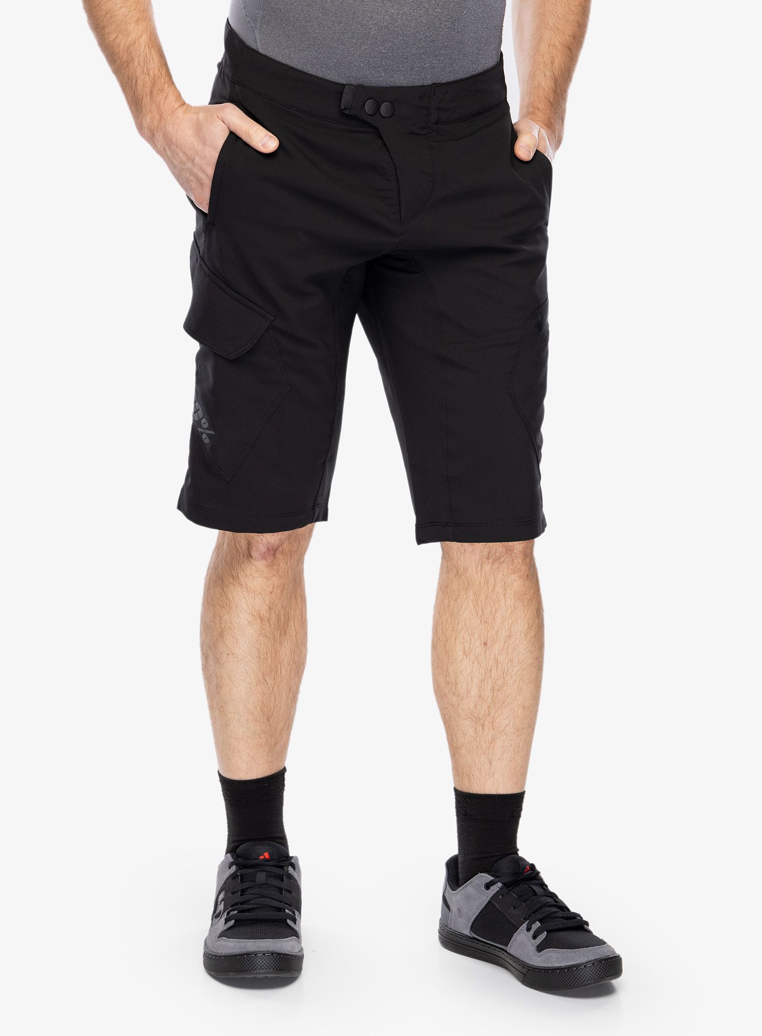 Велошорти 100% Ridecamp Short - black