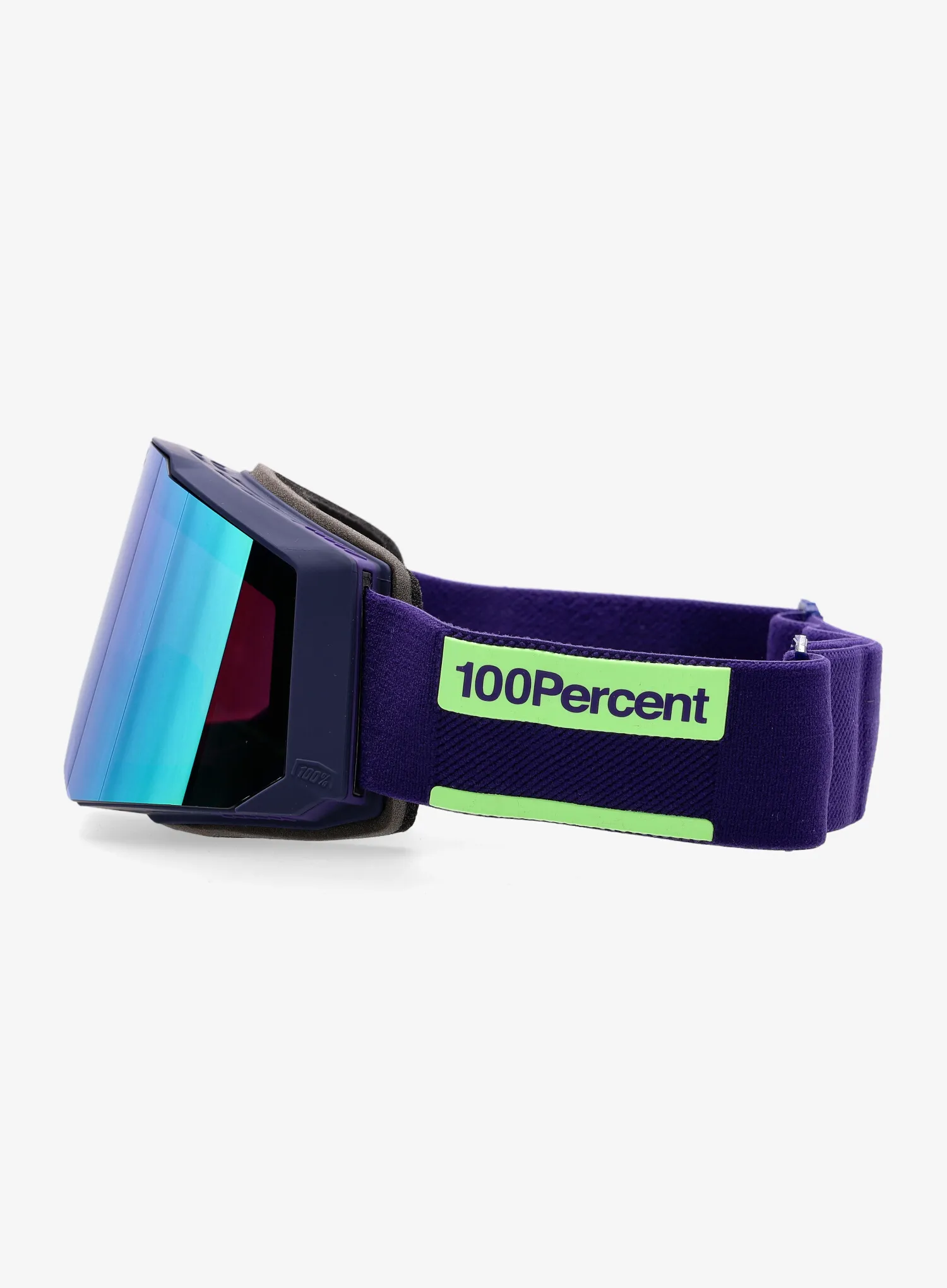 Окуляри лижні 100% Snowcraft Hiper S - eggplant/mirror green lens