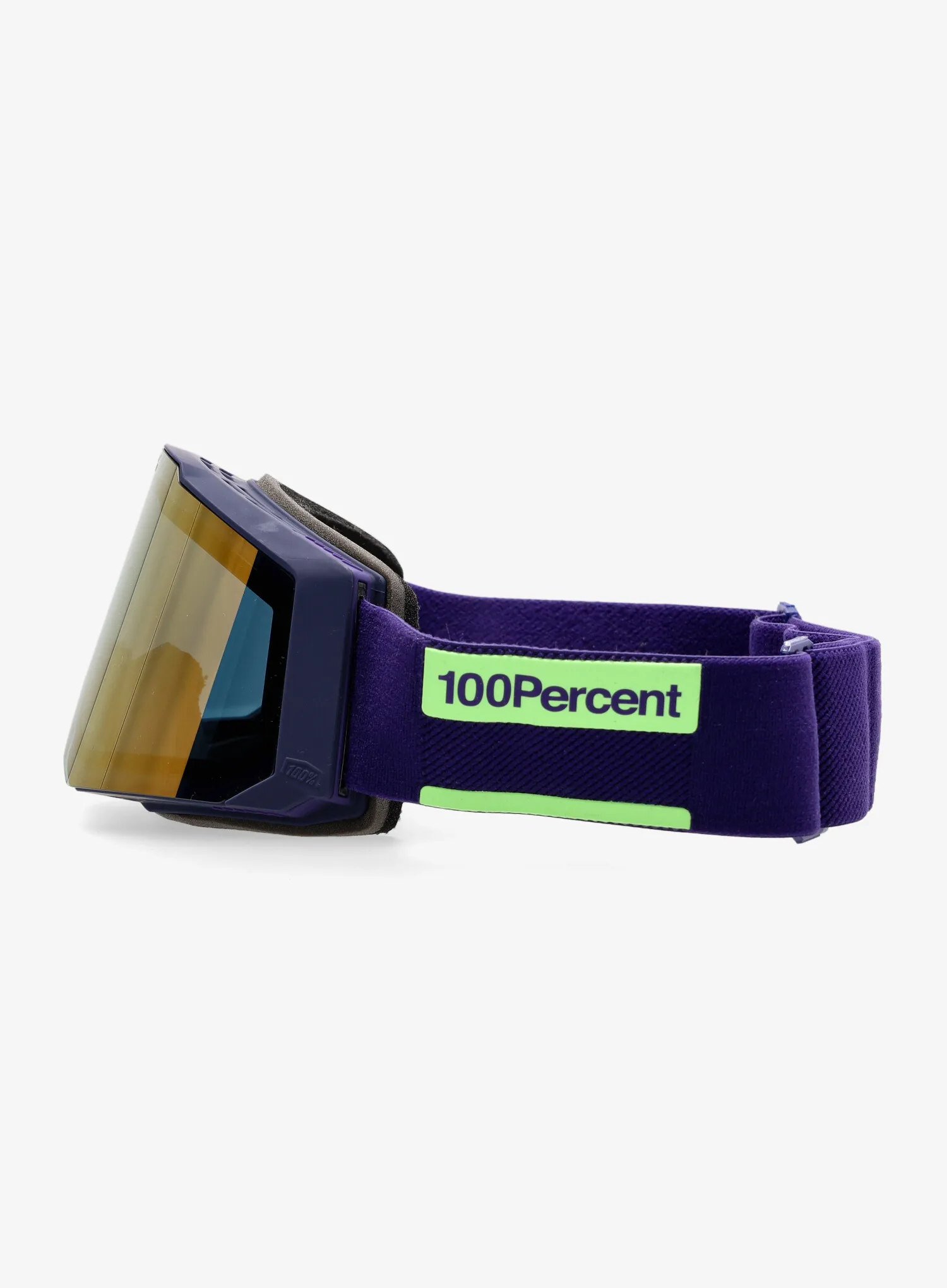 Окуляри лижні 100% Snowcraft Hiper S - eggplant/mirror green lens