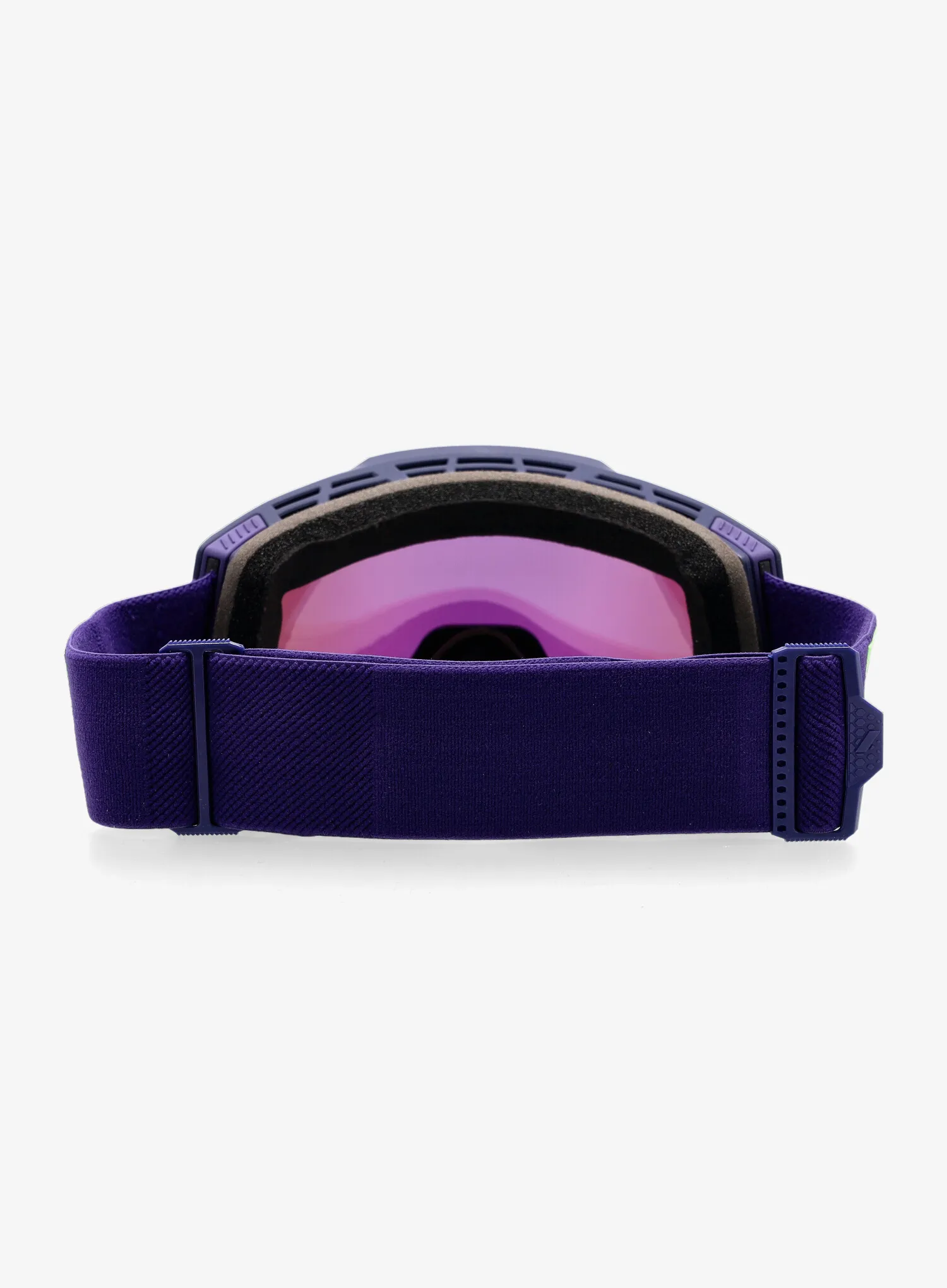 Окуляри лижні 100% Snowcraft Hiper S - eggplant/mirror green lens
