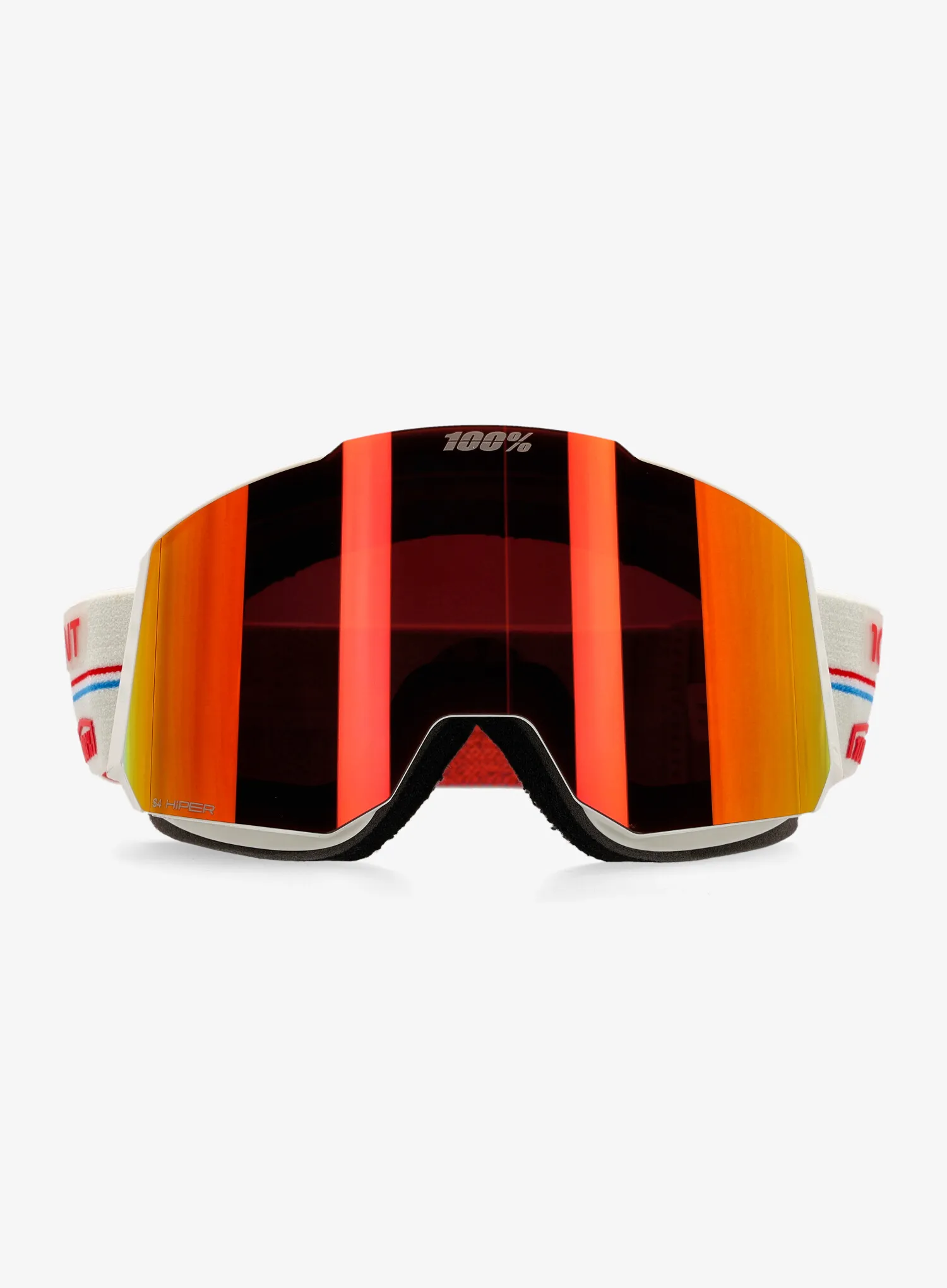 Окуляри лижні 100% Snowcraft Hiper - launch/mirror red lens