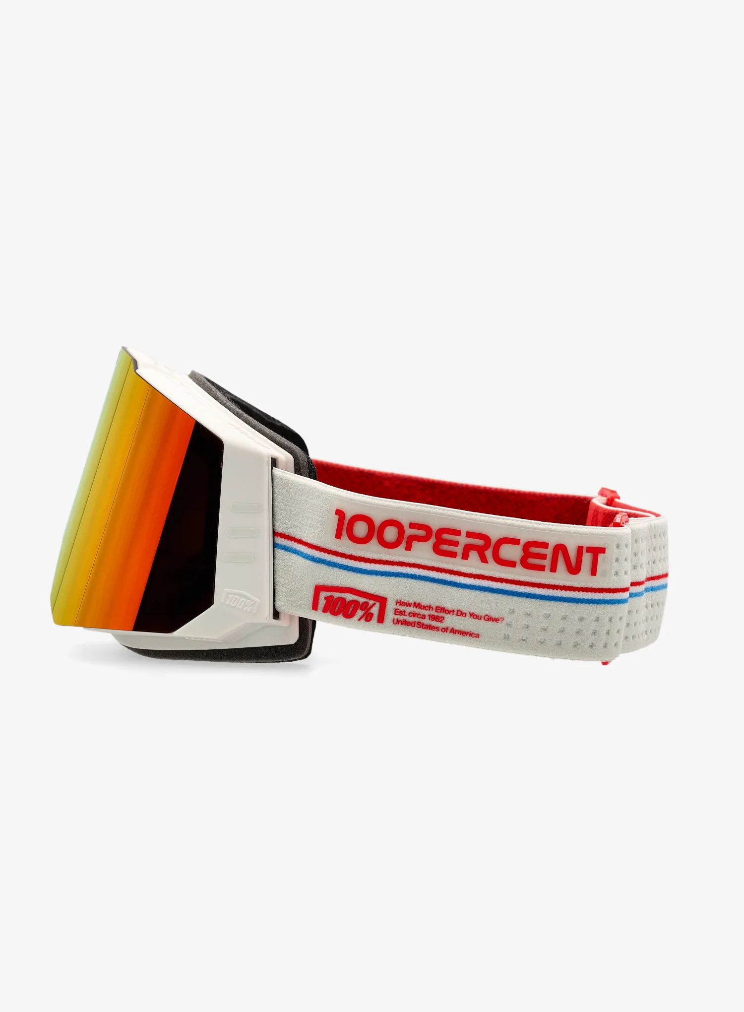 Окуляри лижні 100% Snowcraft Hiper - launch/mirror red lens