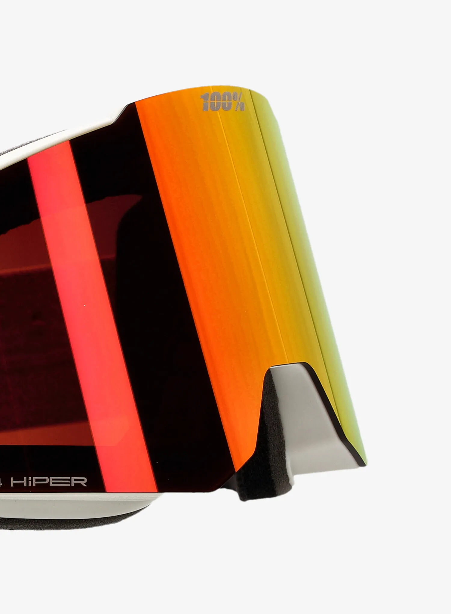 Окуляри лижні 100% Snowcraft Hiper - launch/mirror red lens