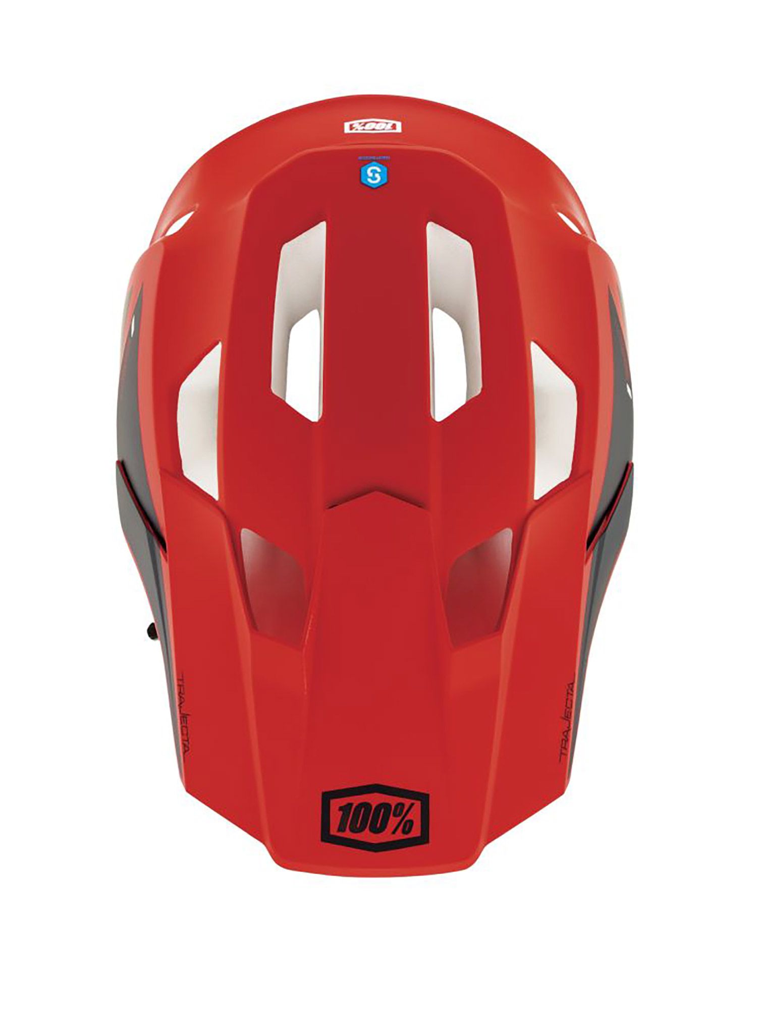 Шолом ендуро 100% Trajecta Helmet - cargo fluo red