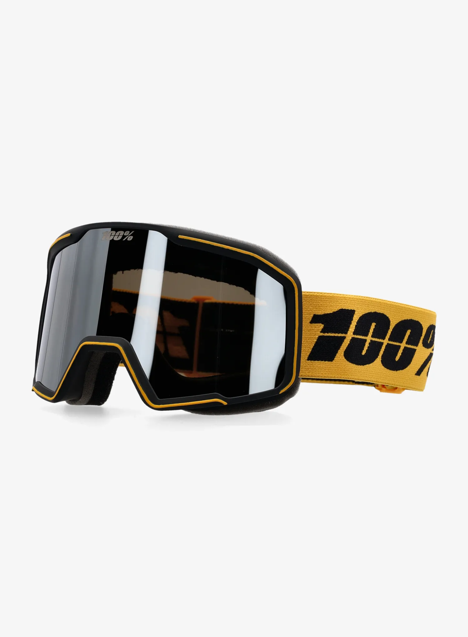 Окуляри лижні 100% Valnor - black camel/mirror silver lens