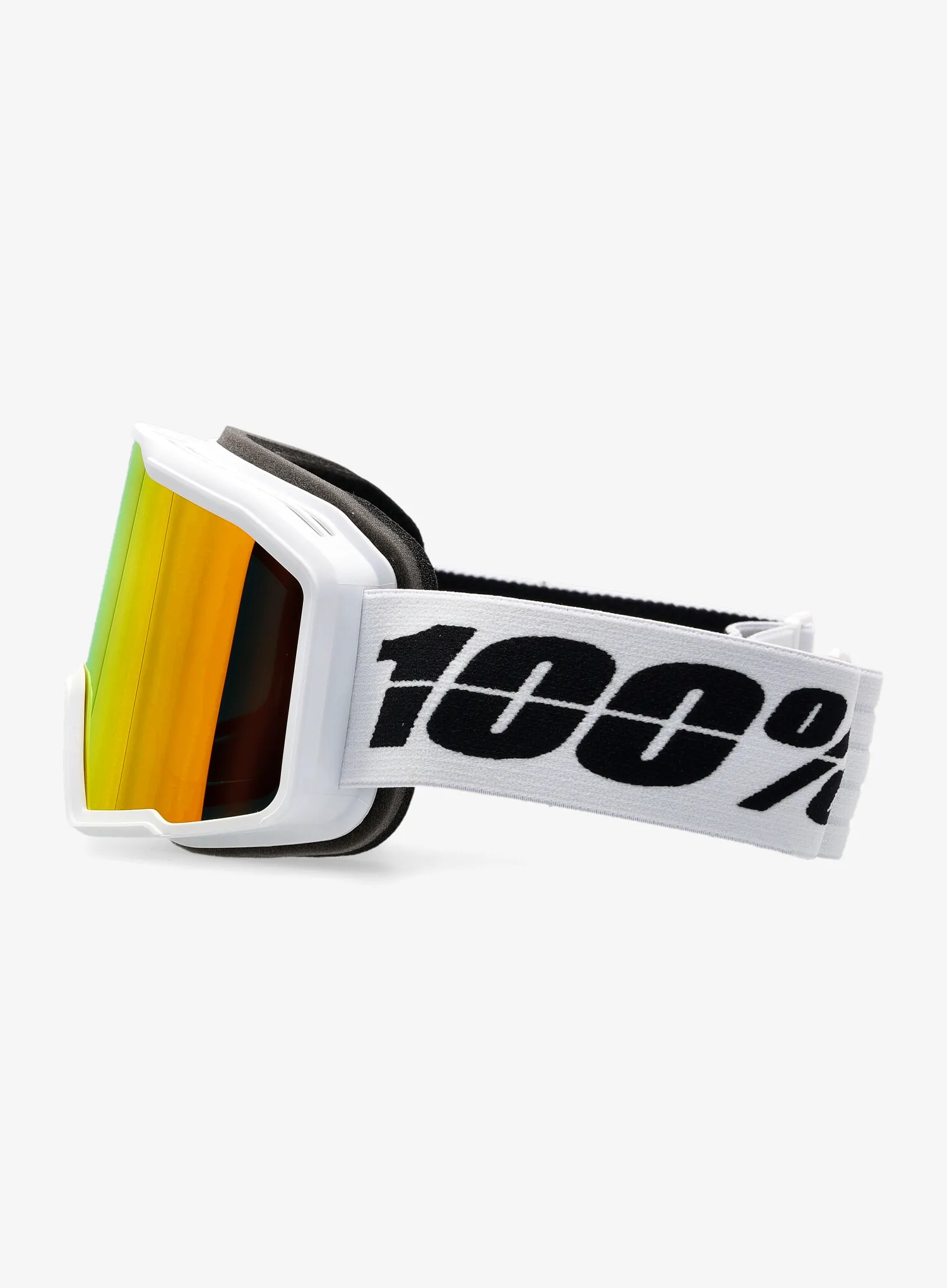 Окуляри лижні 100% Valnor - white/mirror red lens