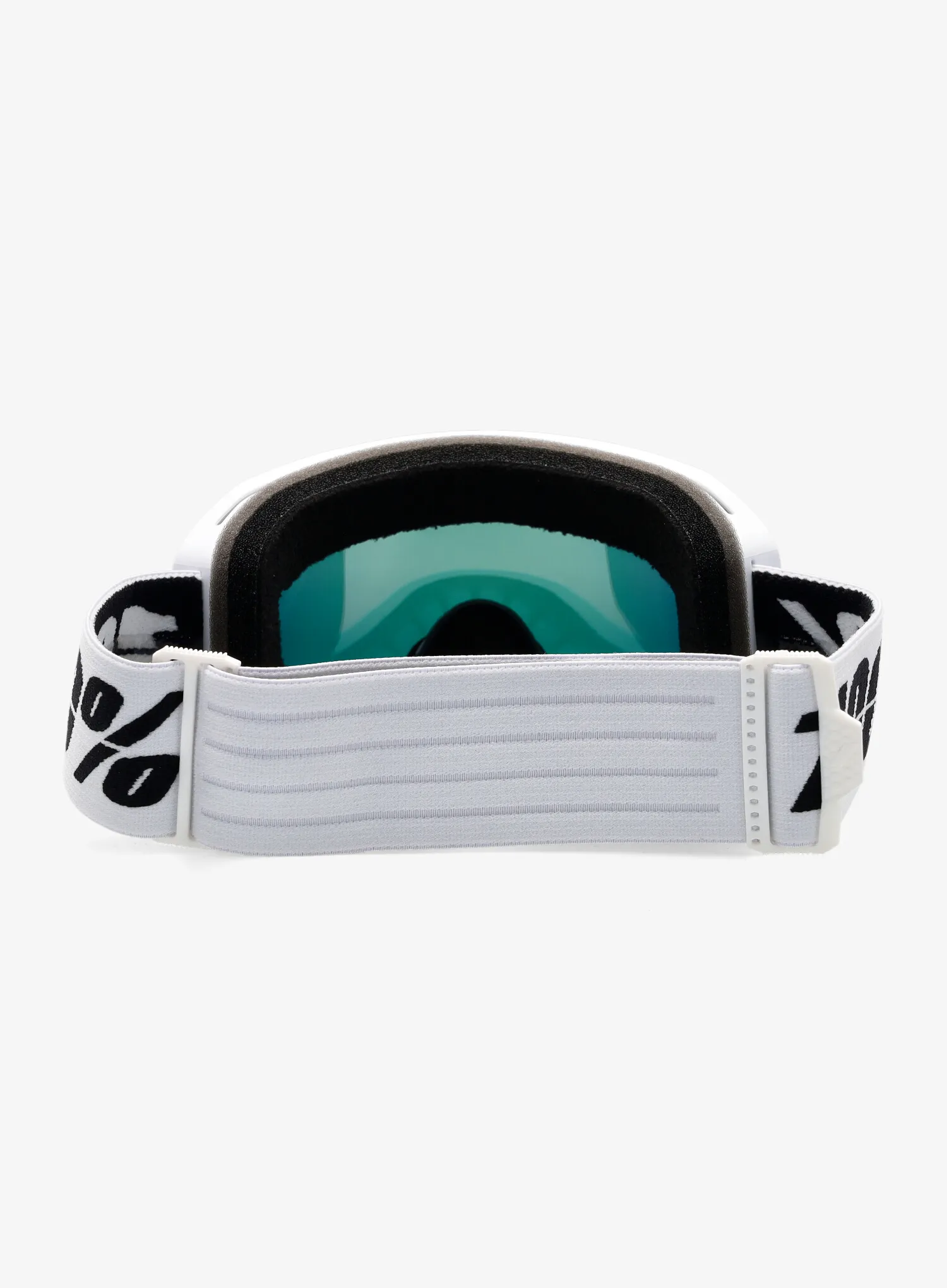 Окуляри лижні 100% Valnor - white/mirror red lens