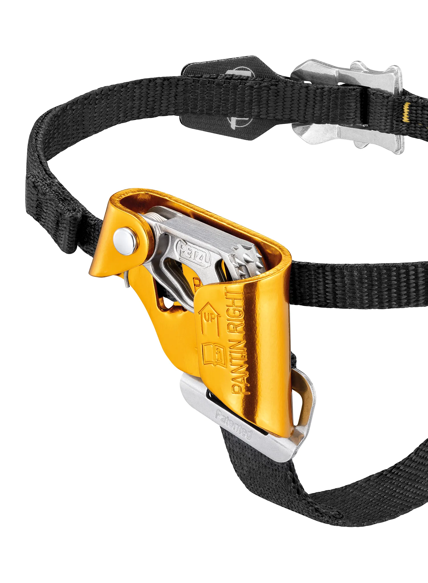 Зажим Petzl Pantin Right - yellow