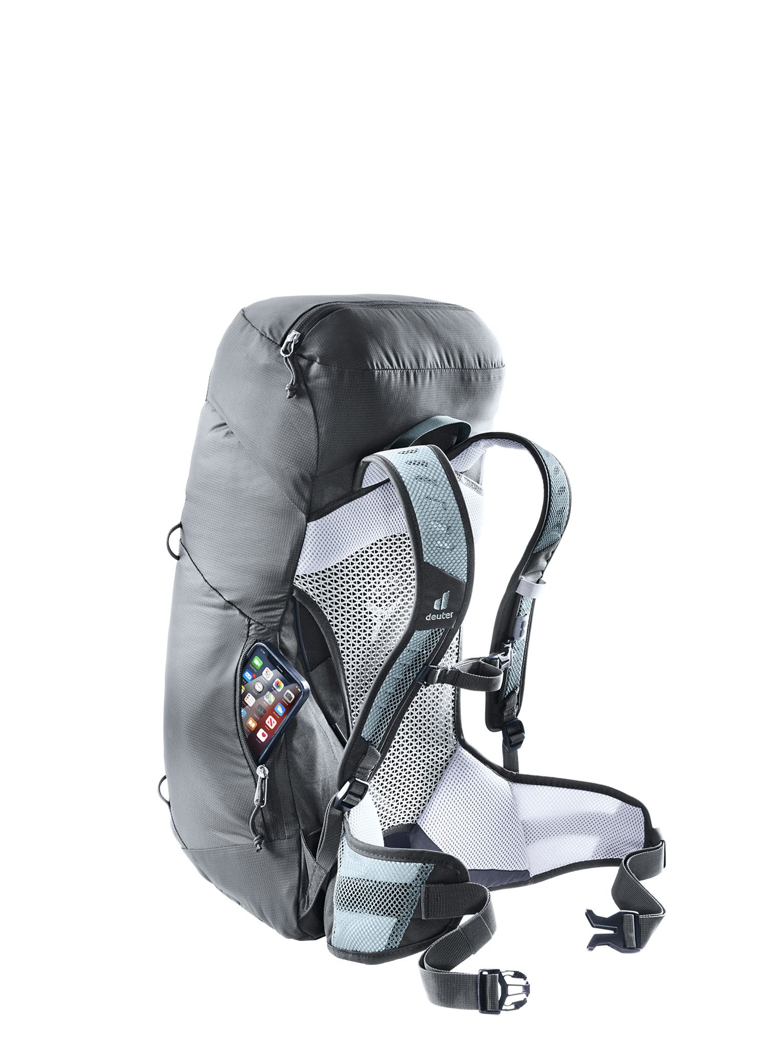 Рюкзак туристичний жіночий Deuter AC Lite 22 SL - shale/graphite