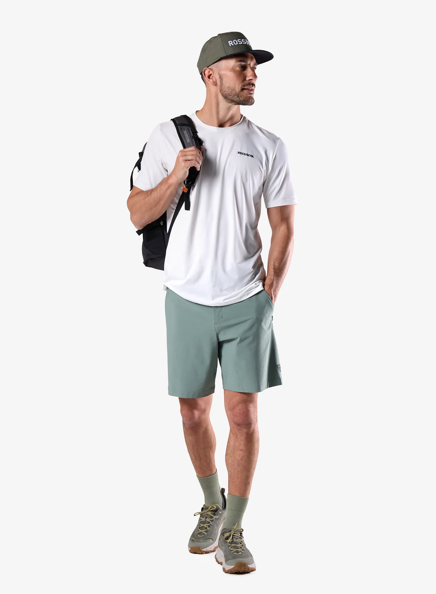 Швидковисихаюча футболка Rossignol Graphic Active Tee - white
