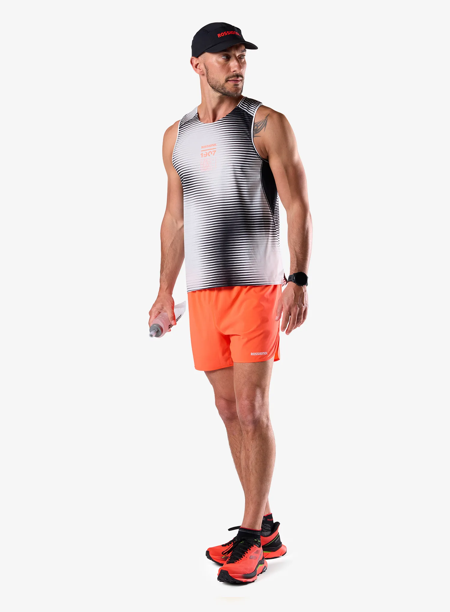 Чоловічий топ Rossignol Sapa Ultra Tank - black line fogg