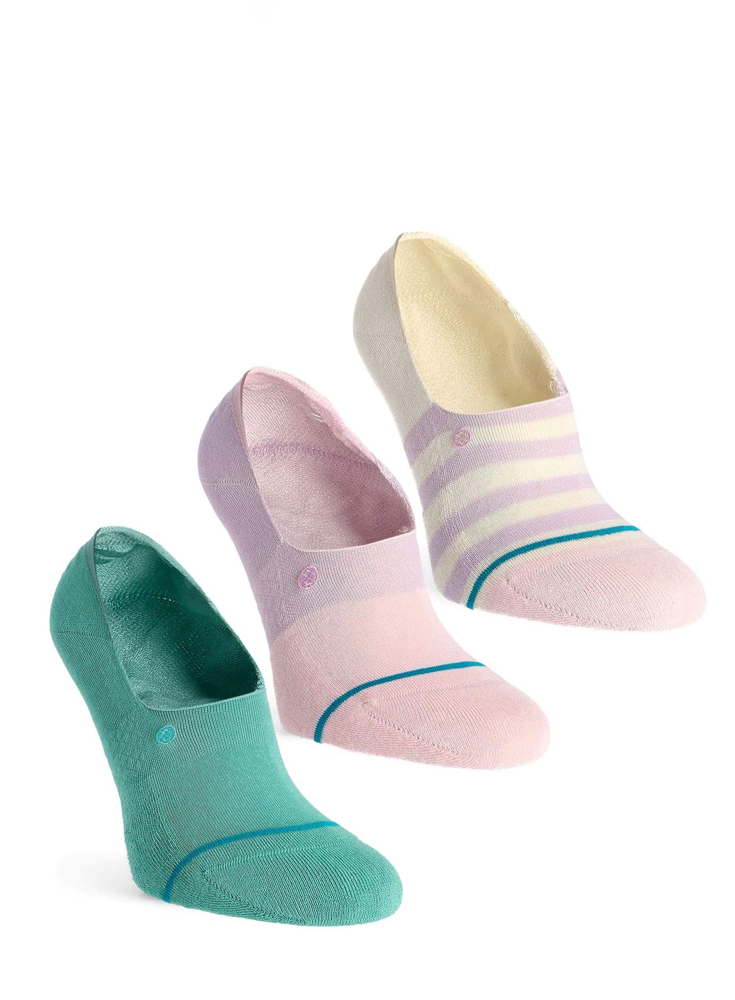 Шкарпетки туристичні жіночі Stance Absolute 3 Pack - turquoise