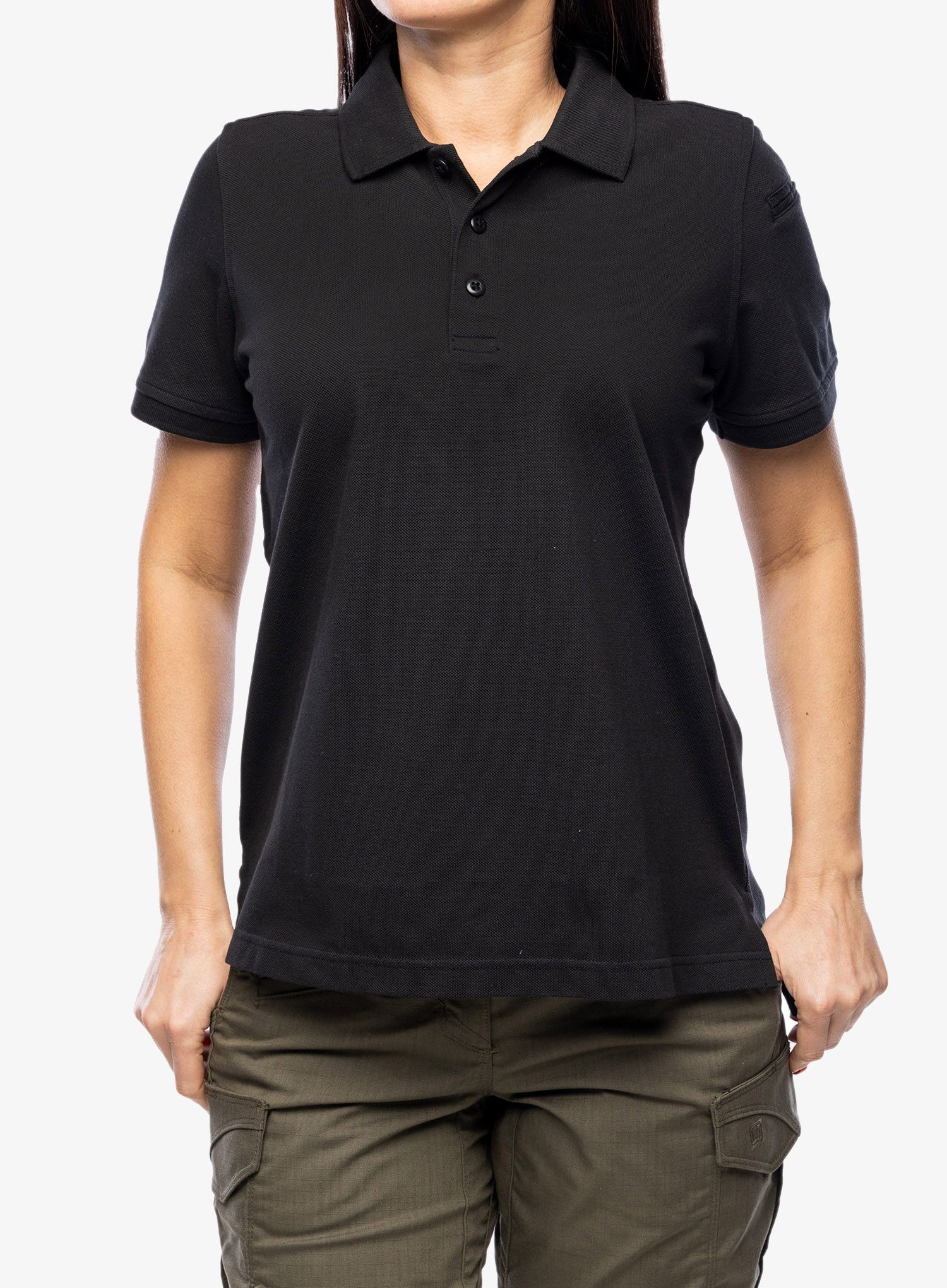 Футболка жіноча 5.11 Professional S/S Polo - black