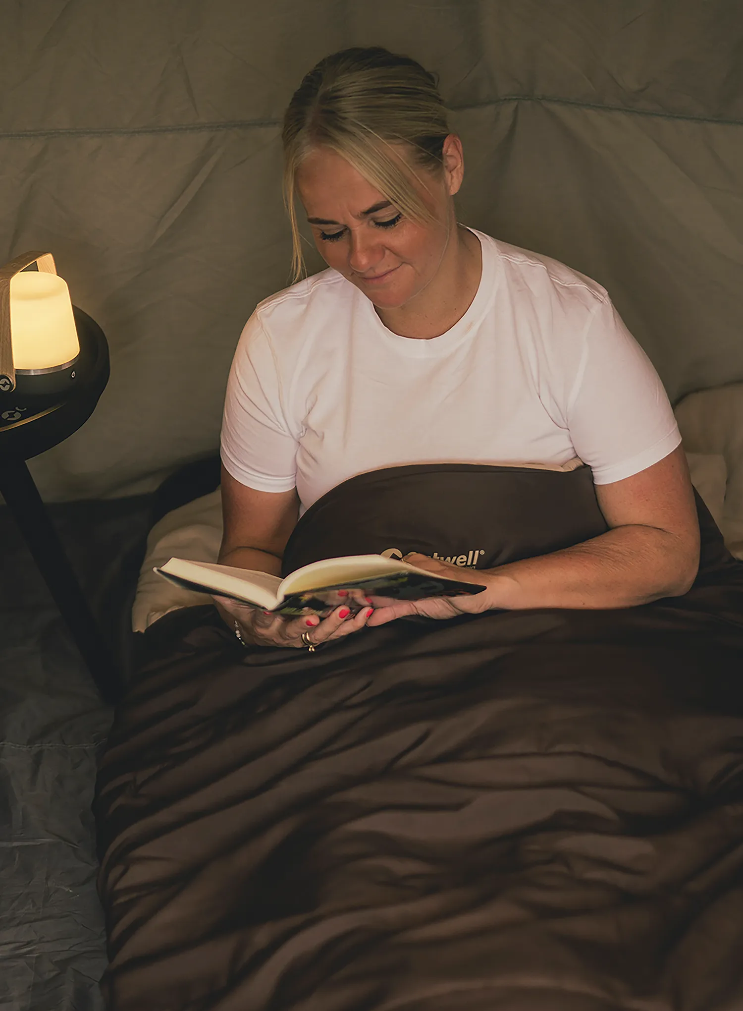 Спальний мішок синтетичний Outwell Contour Supreme (190 cm) - brown
