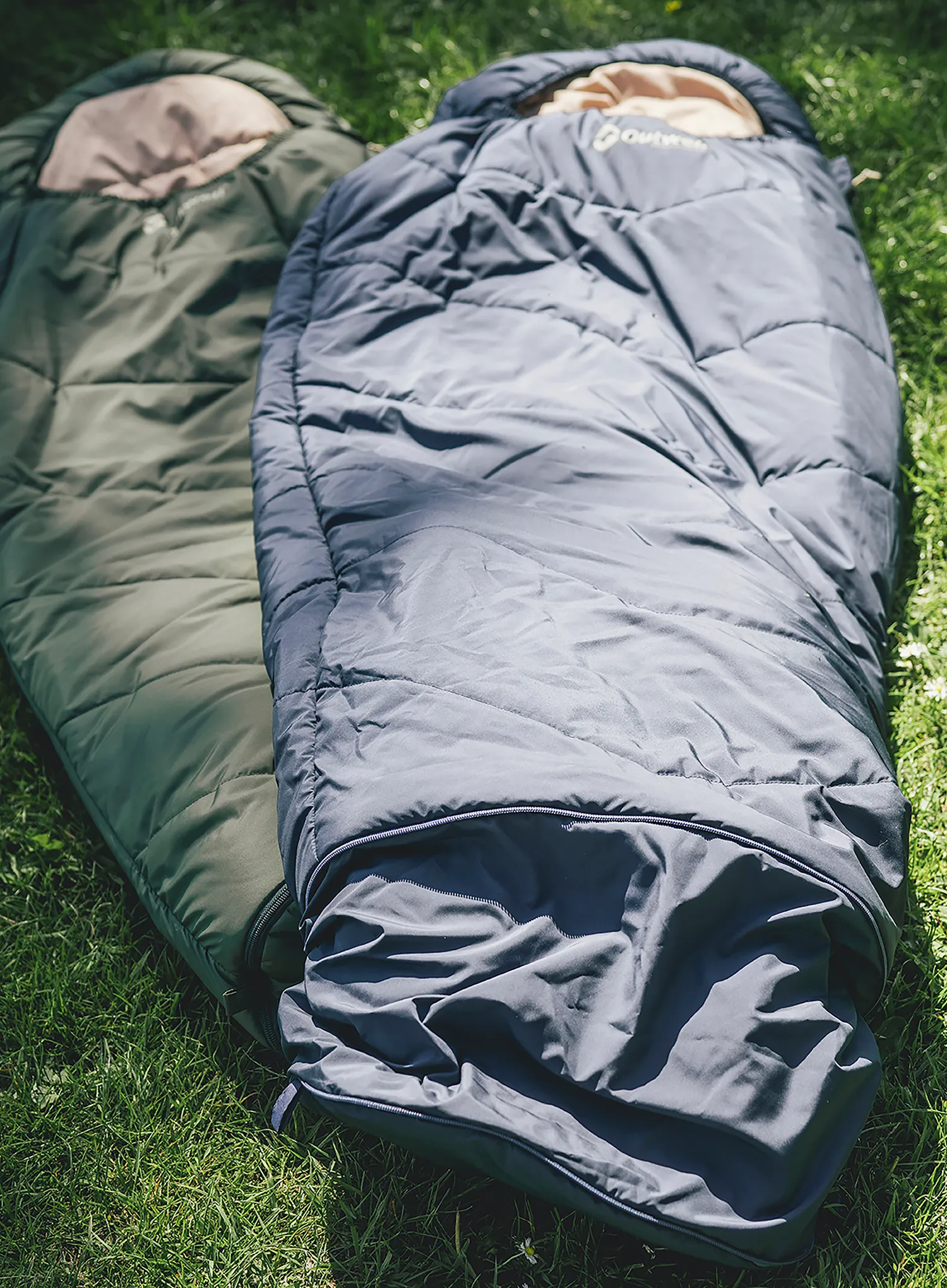 Спальний мішок для дитини Outwell Convertible Junior (120-150 cm) - blue lake