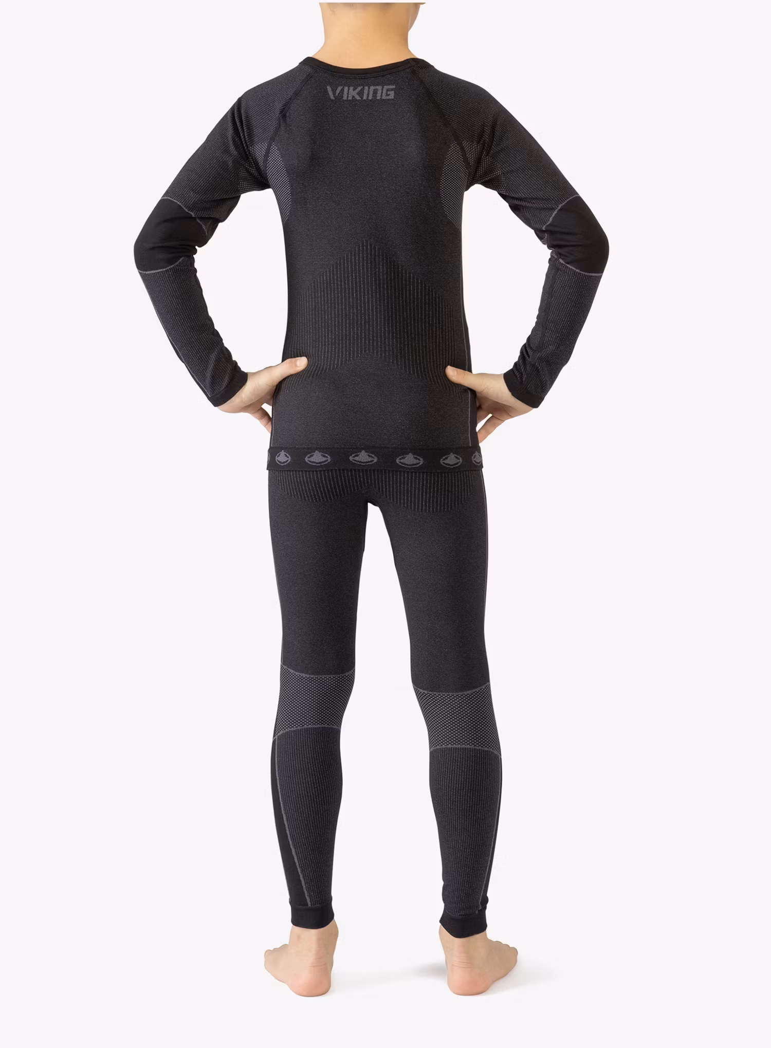Білизна термоактивна для дітей Viking Base Layer Riko Set - black