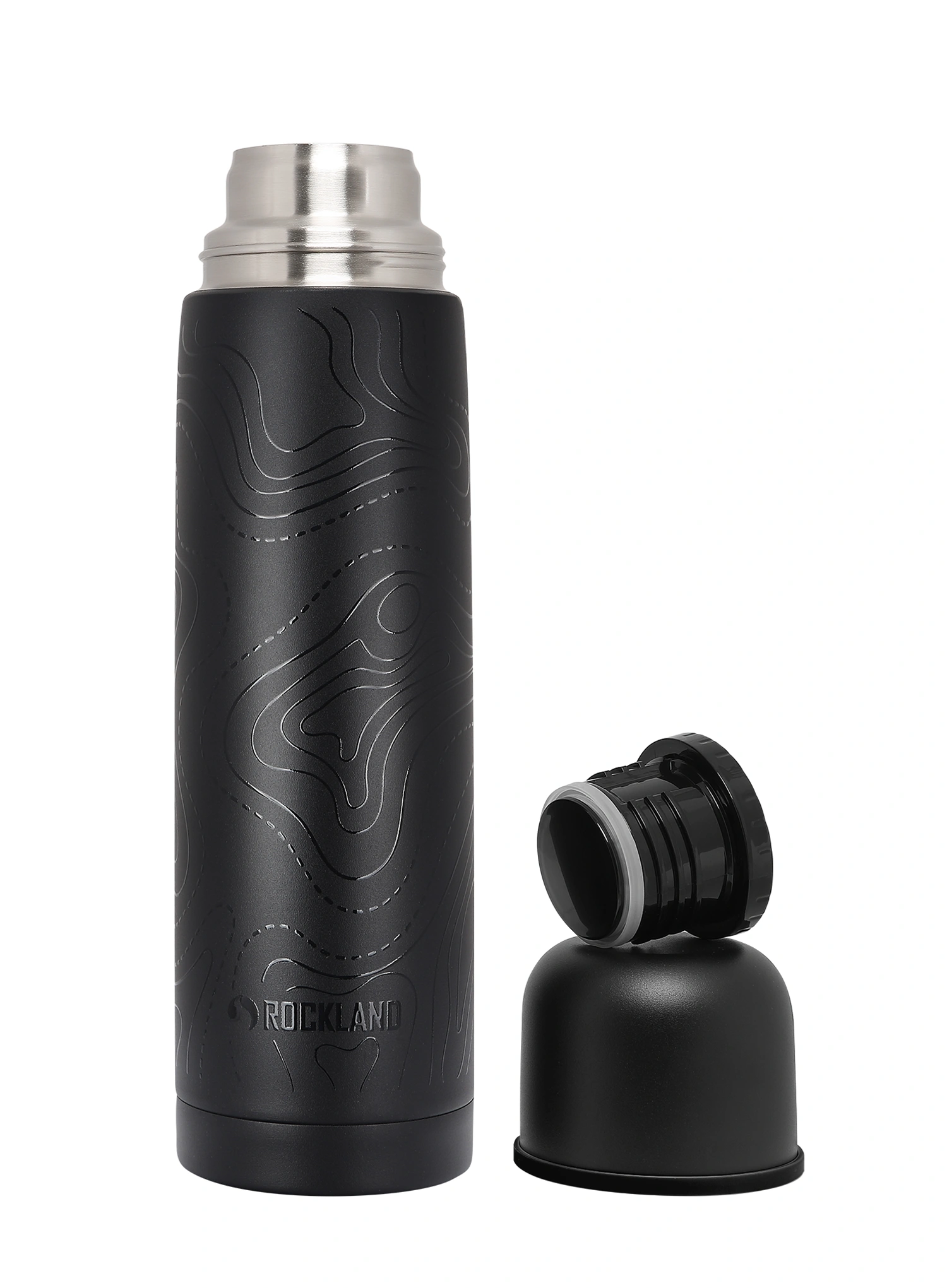 Термос Rockland Helios 1 L - black print