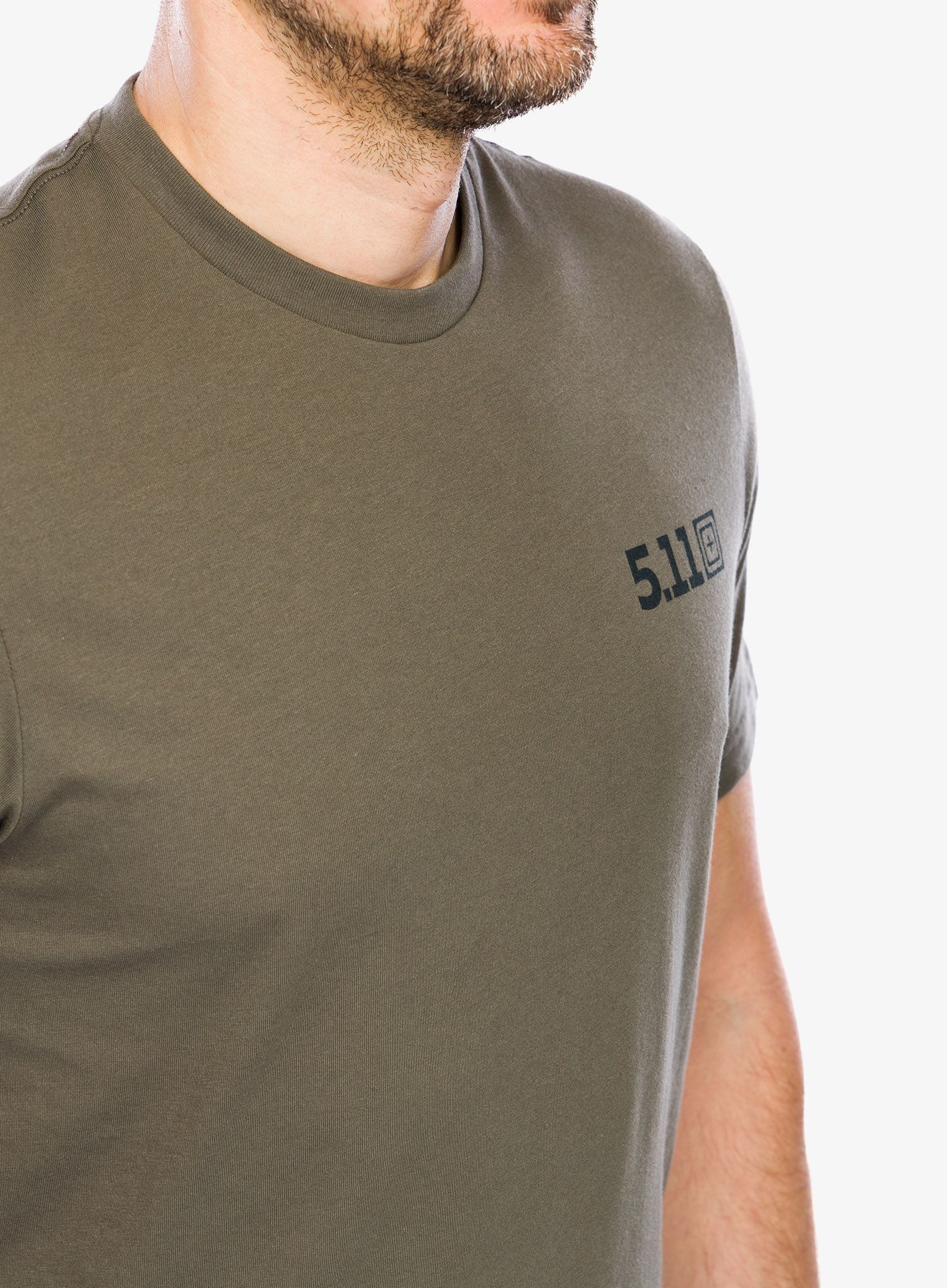 Футболка бавовняна 5.11 Ballistic Meditn S/S - ranger green