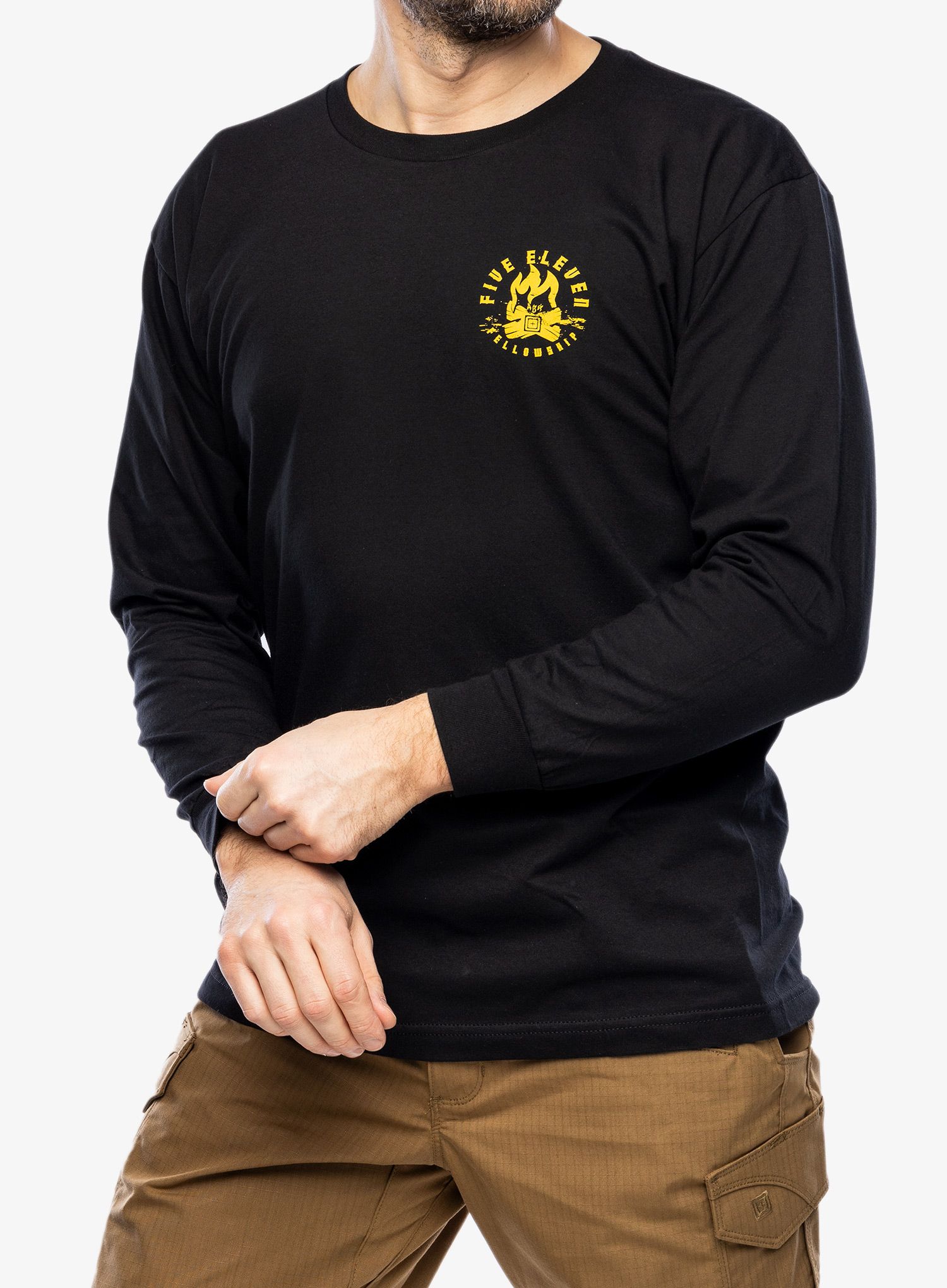 Лонгслів 5.11 Fellowship L/S Tee - black