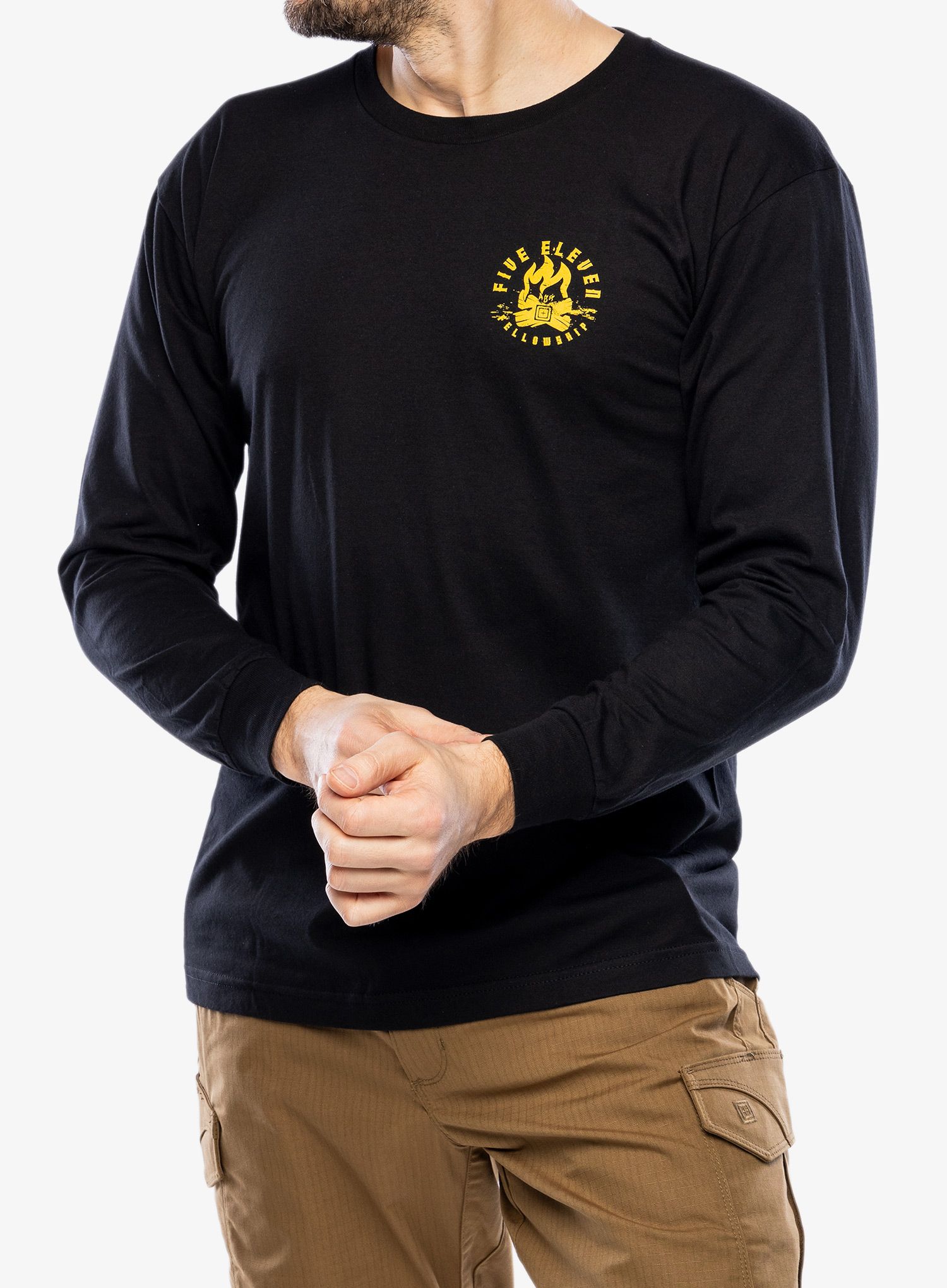 Лонгслів 5.11 Fellowship L/S Tee - black