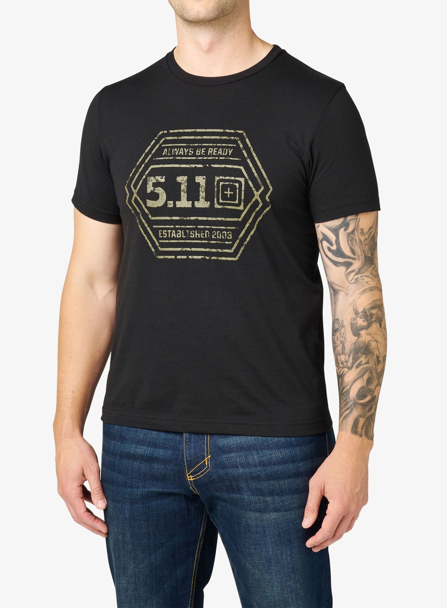 Футболка 5.11 Intricate Emblem S/S Tee - black