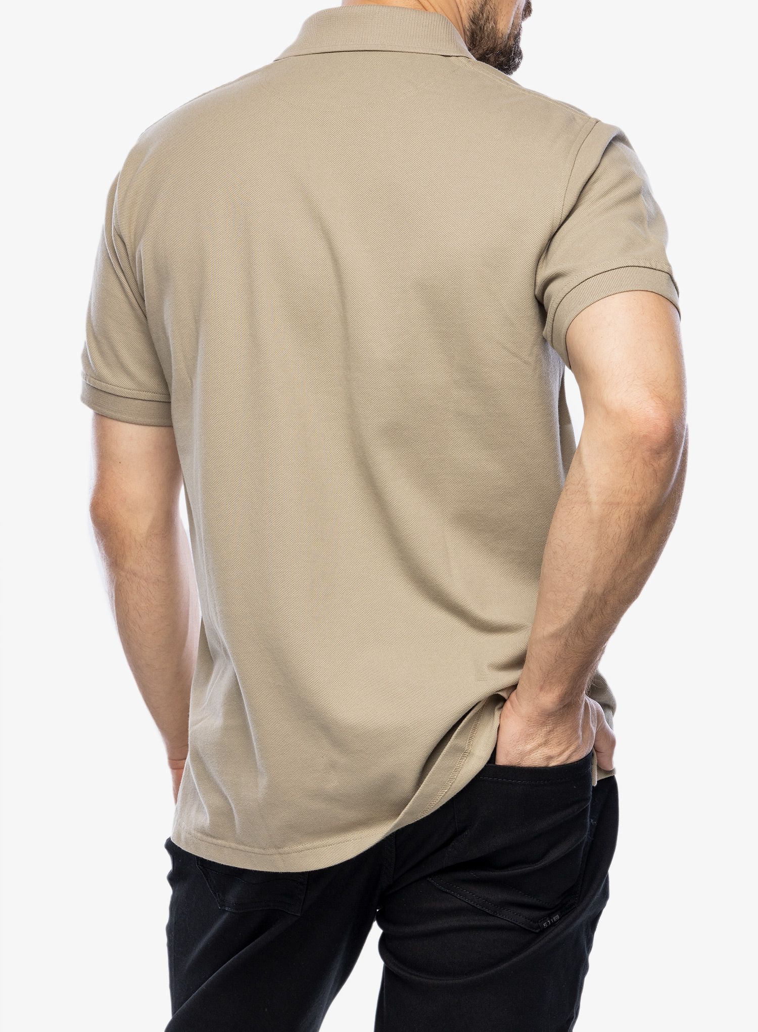 Футболка бавовняна 5.11 Professional S/S Polo - silver tan