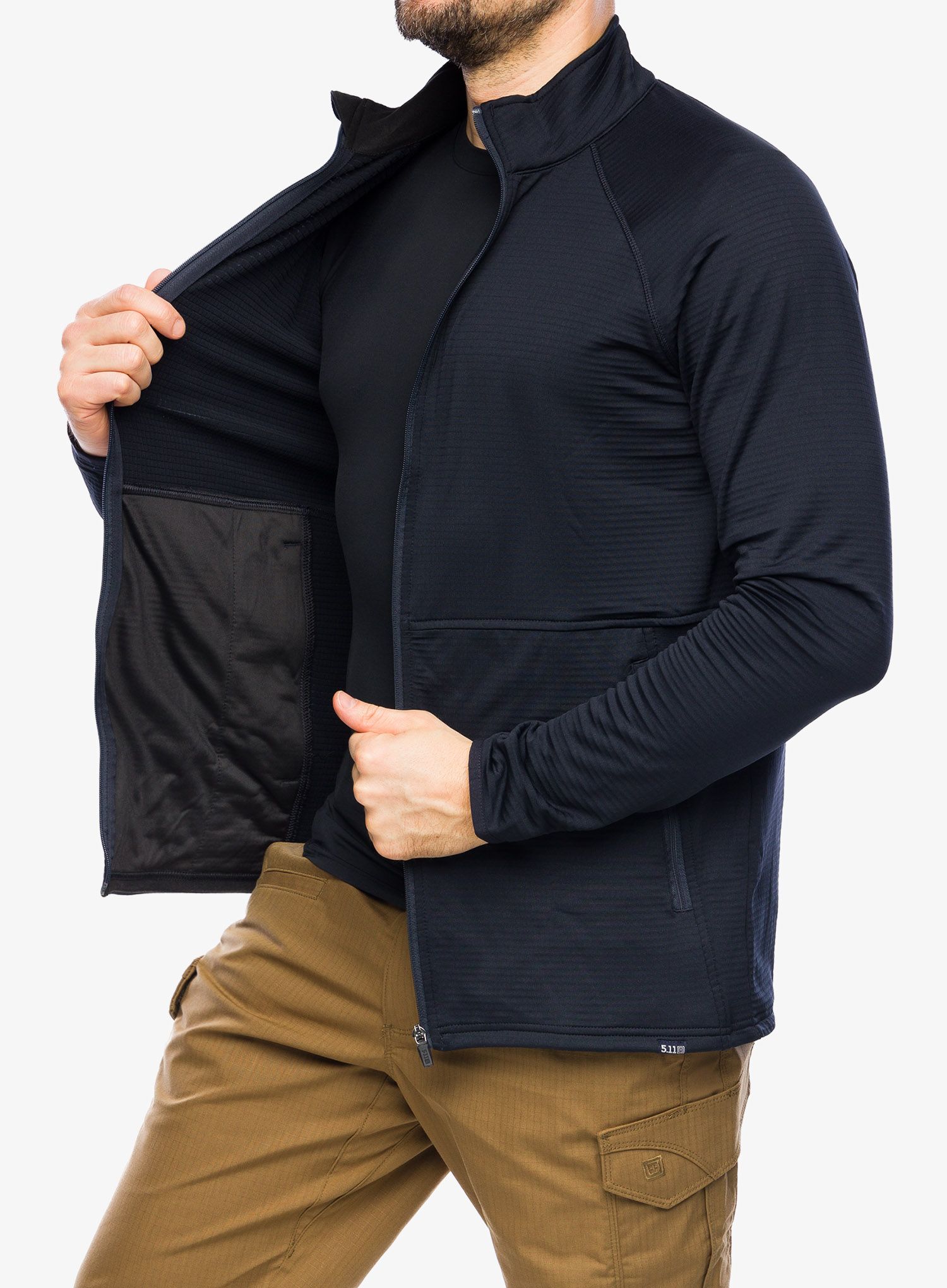 Кофта флісова 5.11 Stratos Full Zip - dark navy