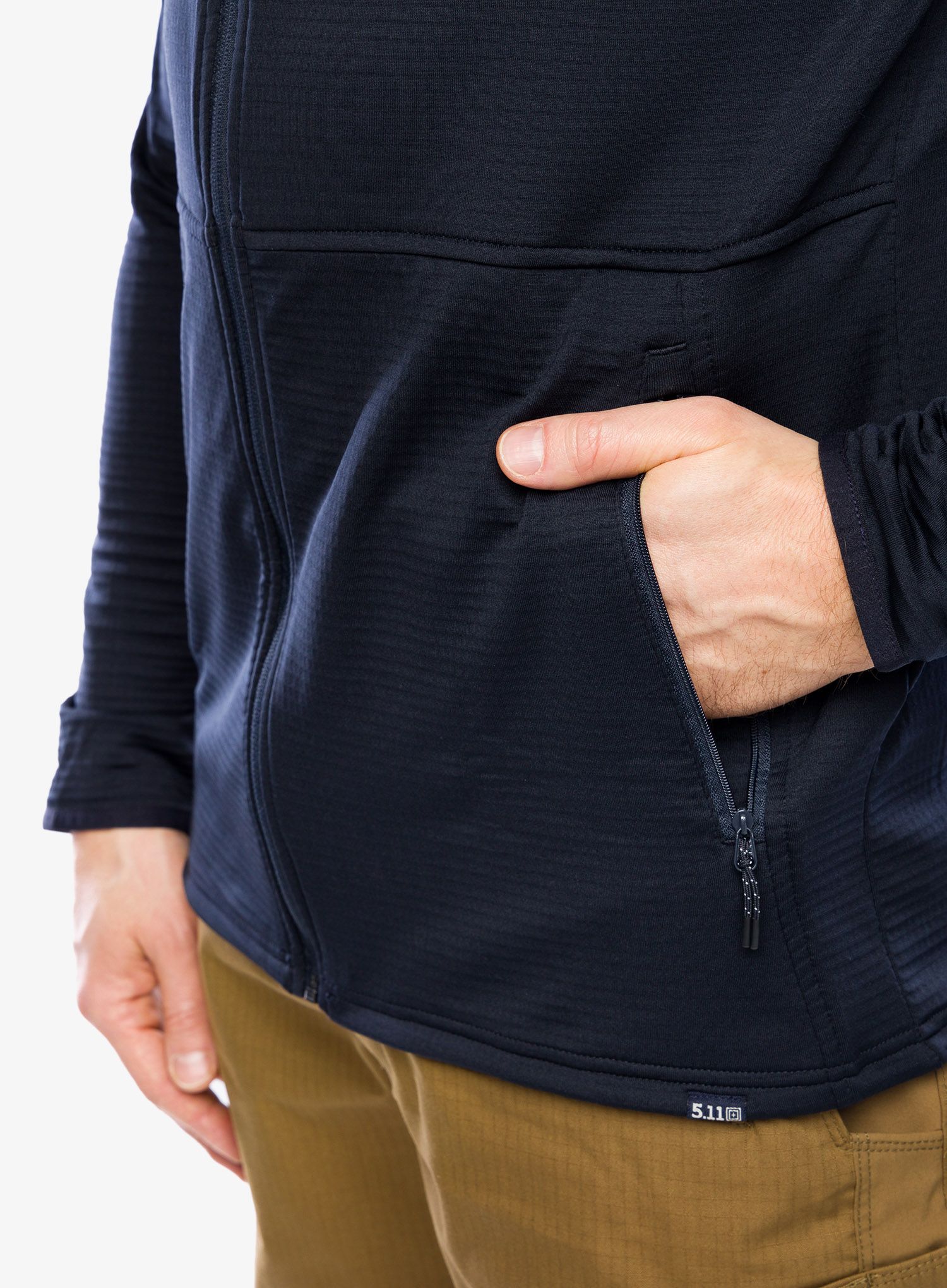 Кофта флісова 5.11 Stratos Full Zip - dark navy