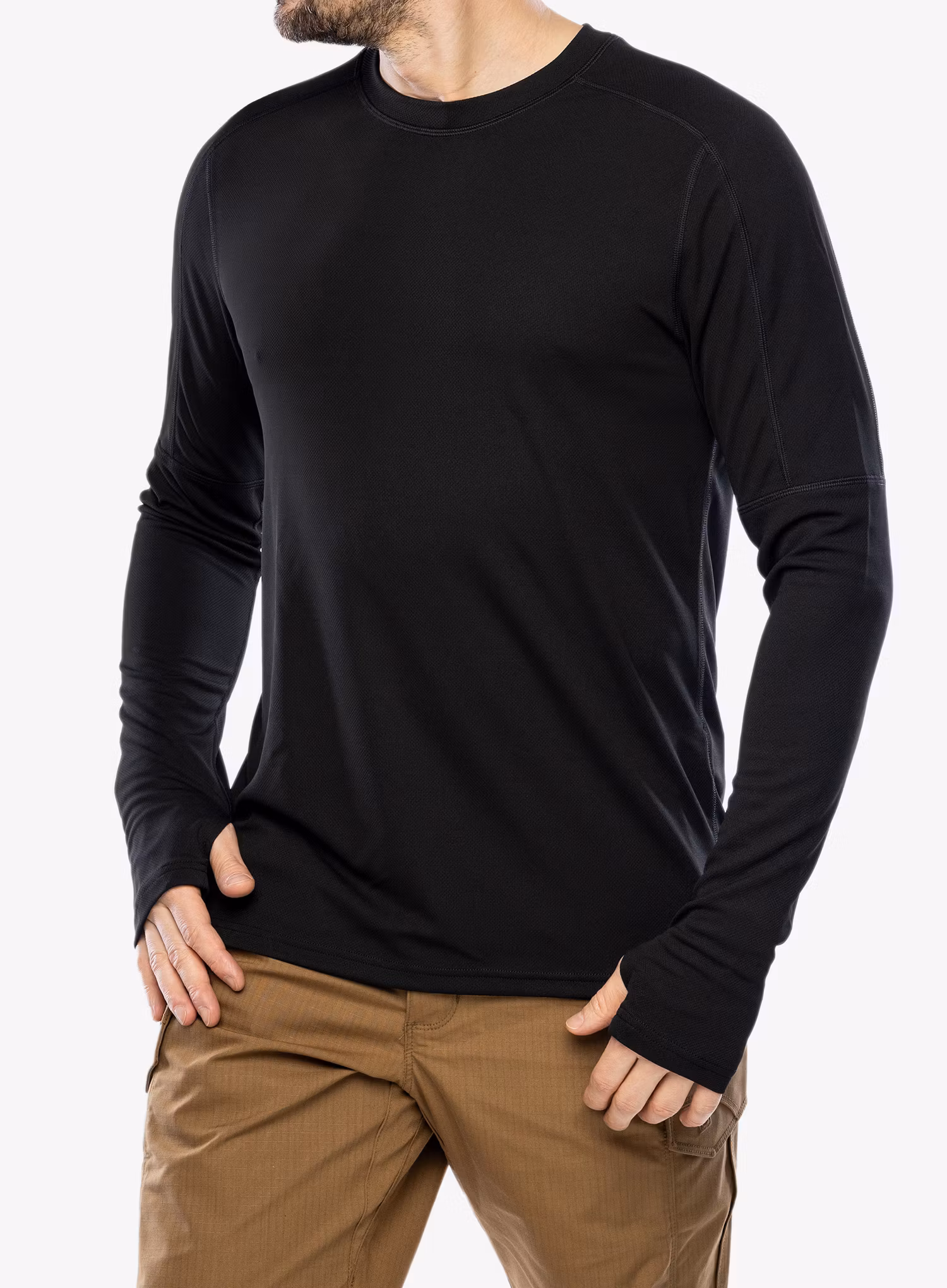 Термокофта 5.11 Tropos Baselayer L/S Top - black