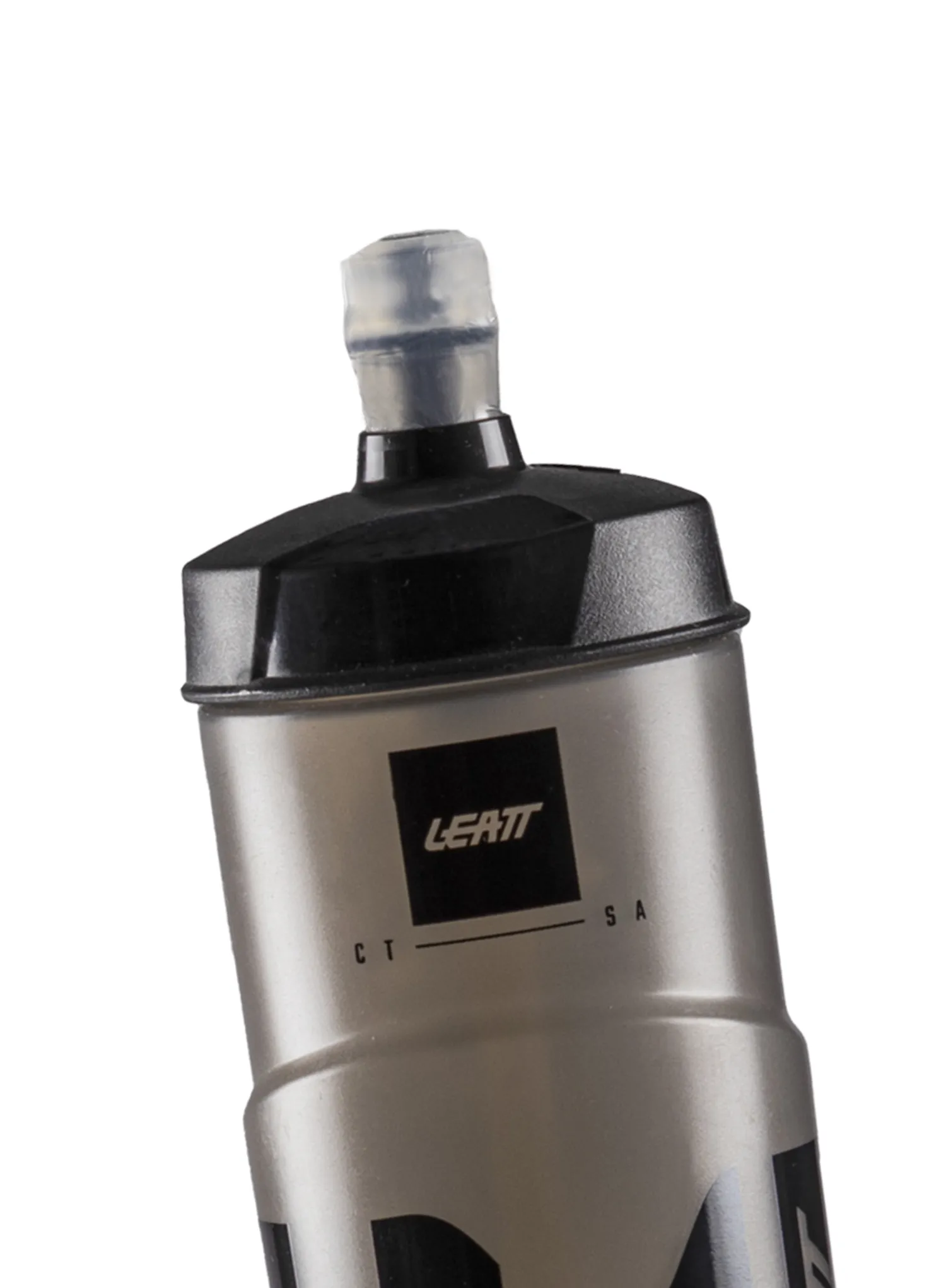 Пляшка на велосипед Leatt SteadySip Convertible 600 ml Fidlock - smoke