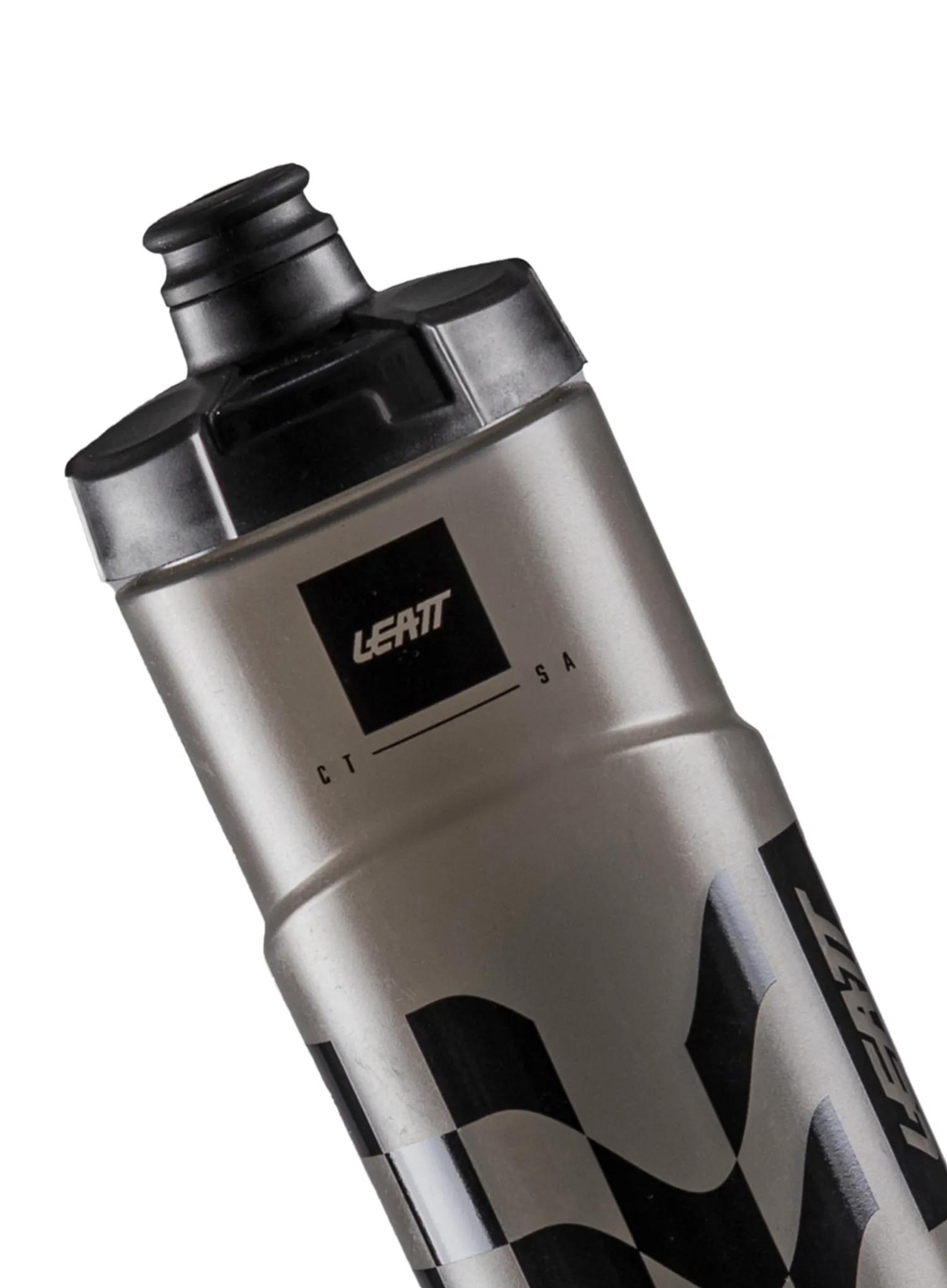 Пляшка на велосипед Leatt Bottle DuoValve 600 ml Fidlock - smoke