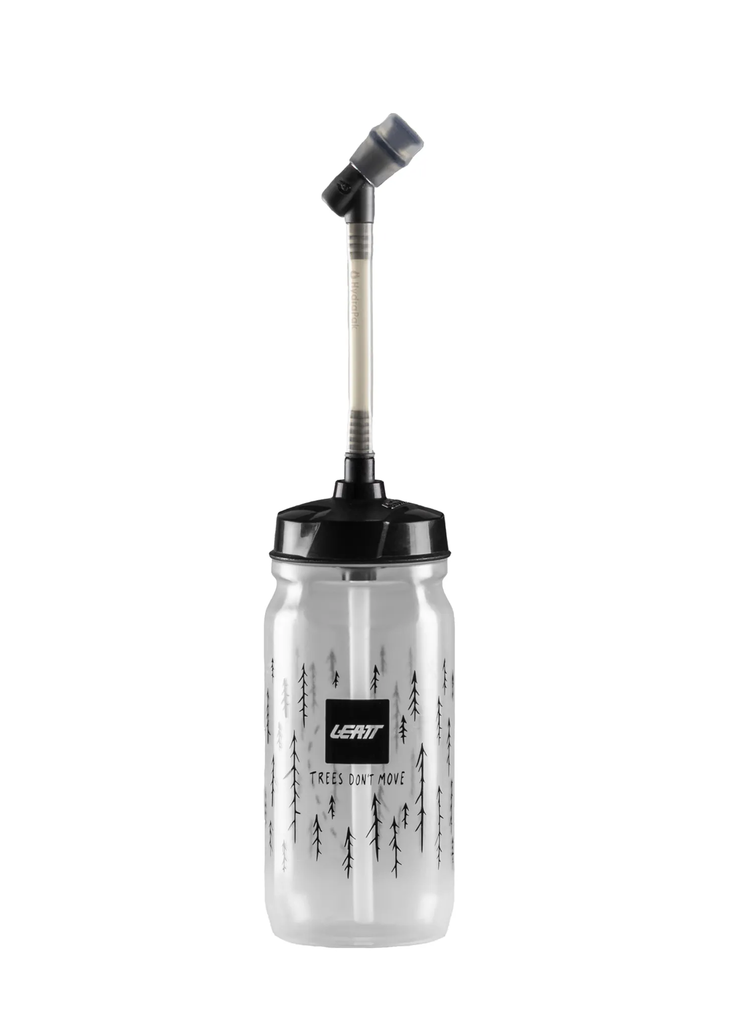 Пляшка на велосипед Leatt SteadySip Convertible 600 ml - clear