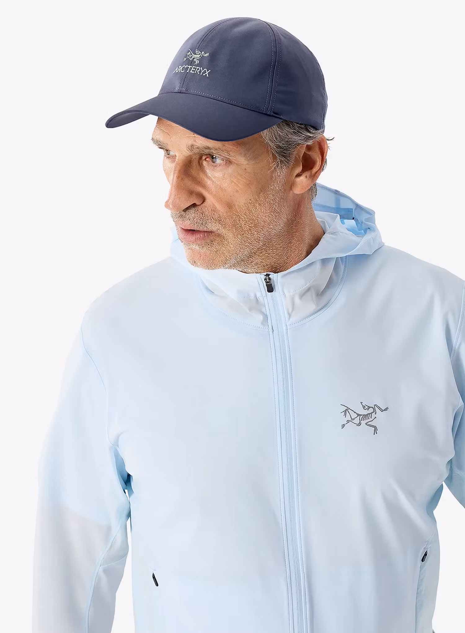 Кепка Arcteryx Bird Word Cap - dk stratus/habitat
