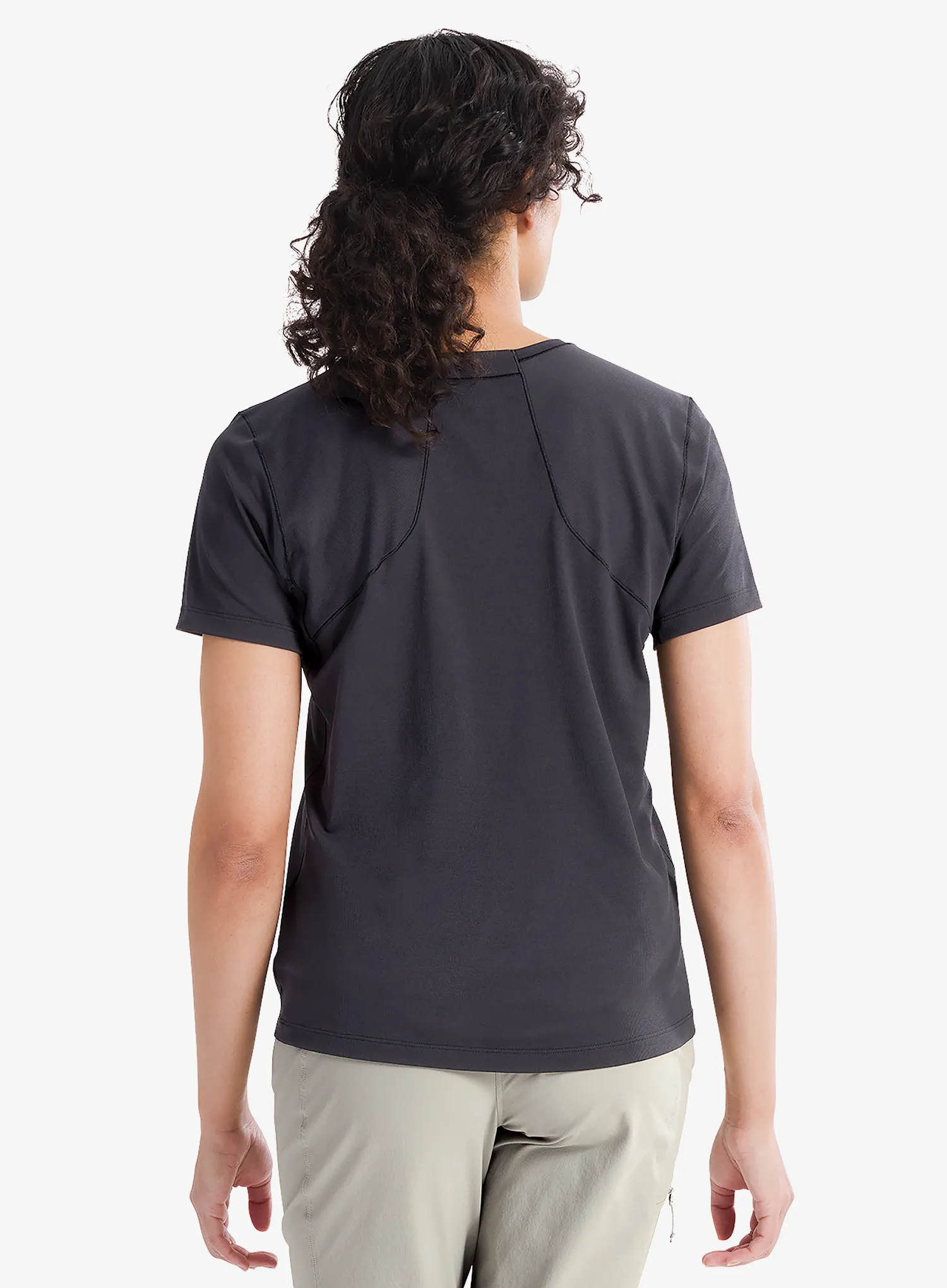 Футболка для скелелазіння жіноча Arcteryx Sunna Crew SS - black