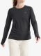 Кофта жіноча без каптура Arcteryx Sunna Crew LS - black