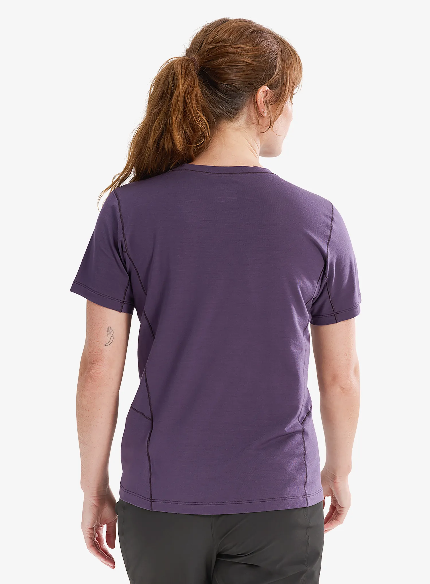 Футболка з мериноса жіноча Arcteryx Lana Merino Wool Crew SS - moondrop