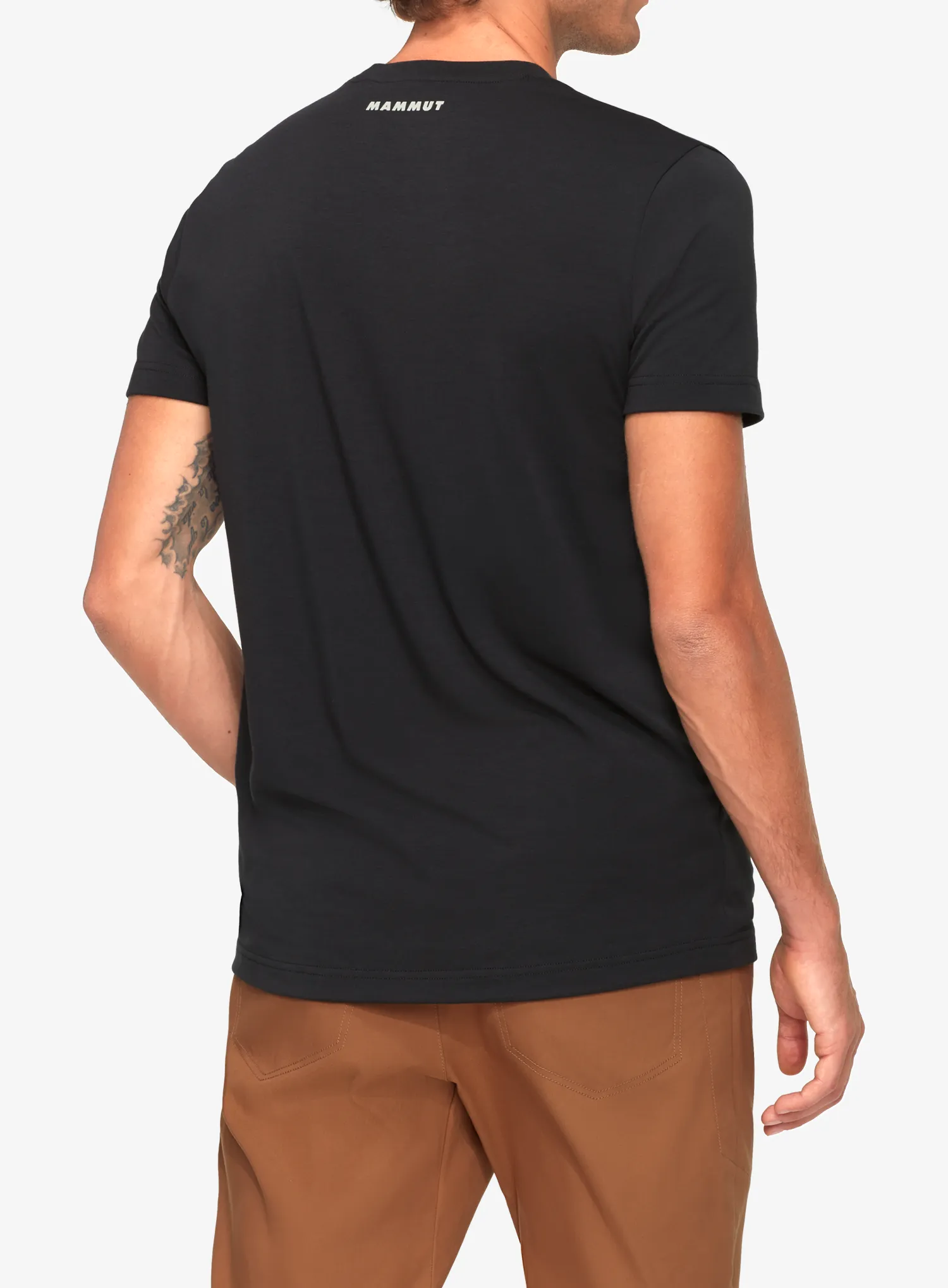 Швидковисихаюча футболка Mammut Trovat T-Shirt Mammut - black