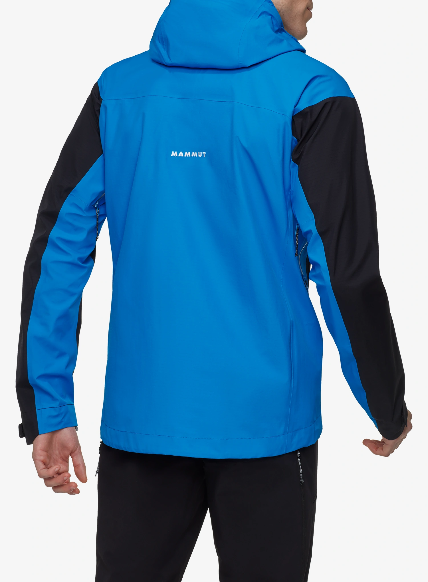Куртка дощовик Mammut Taiss HS Hooded Jacket - glacier blue/black