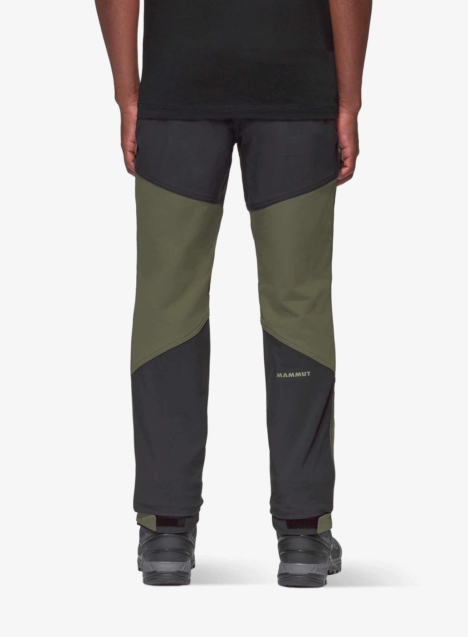 Штани softshell Mammut Zinal Guide SO Hybrid Pants - dark marsh/black