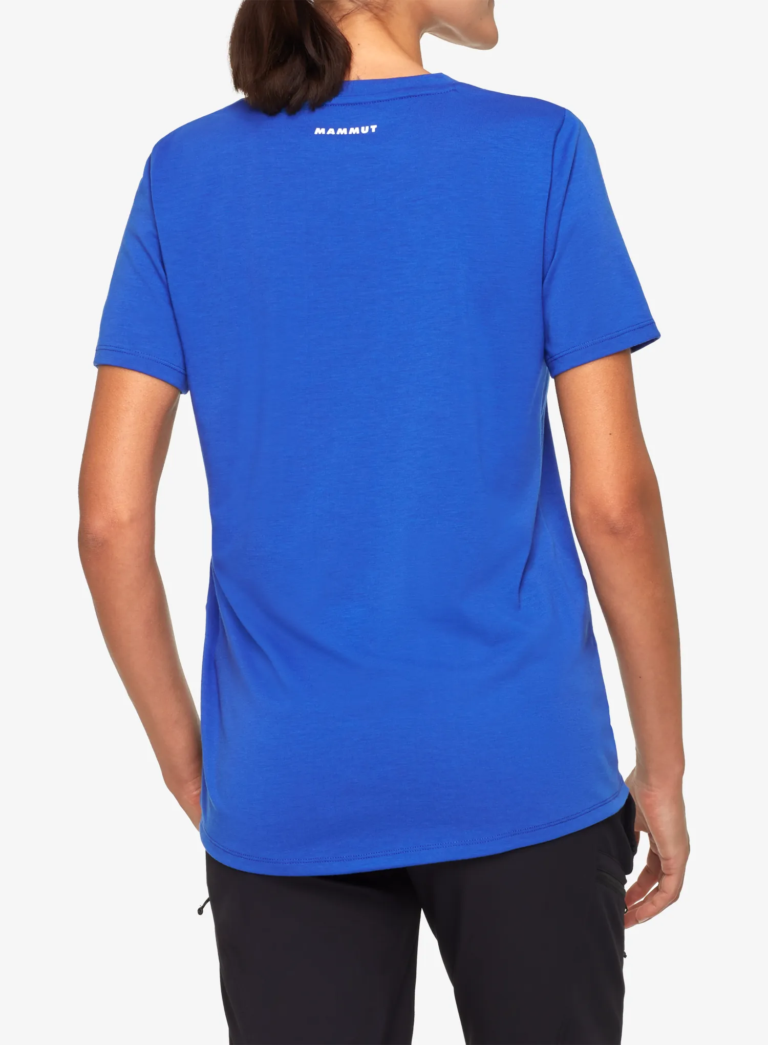 Швидковисихаюча футболка жіночий Mammut Eiger Logo T-Shirt - eiger blue