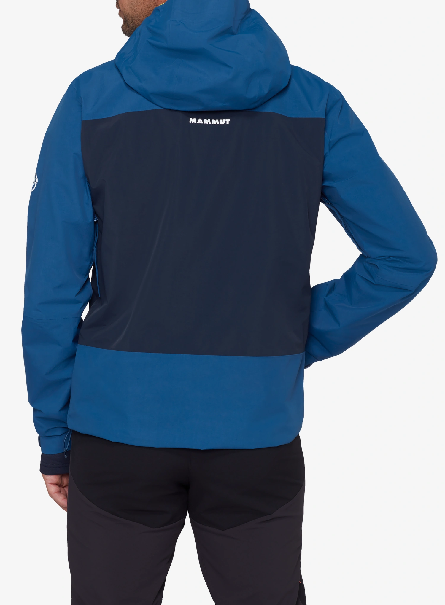 Куртка дощовик Mammut Crag HS Hooded Jacket - tschiel/marine