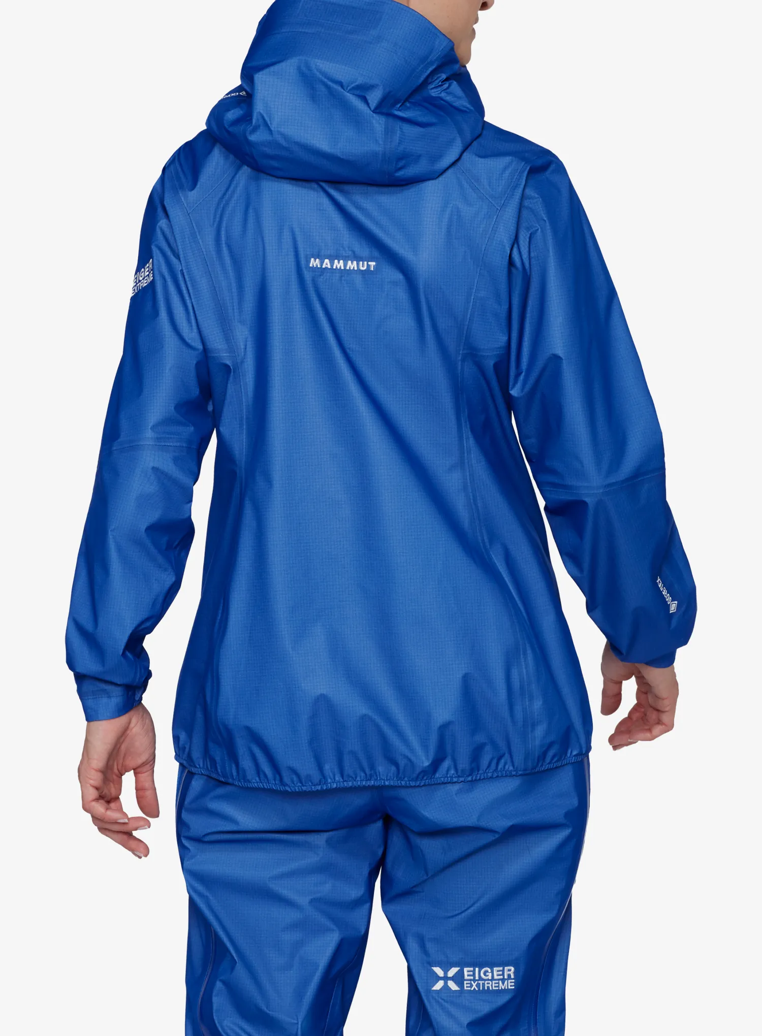 Куртка жіноча GORE-TEX Mammut Eiger Nordwand Light HS Hooded Jacket - eiger blue