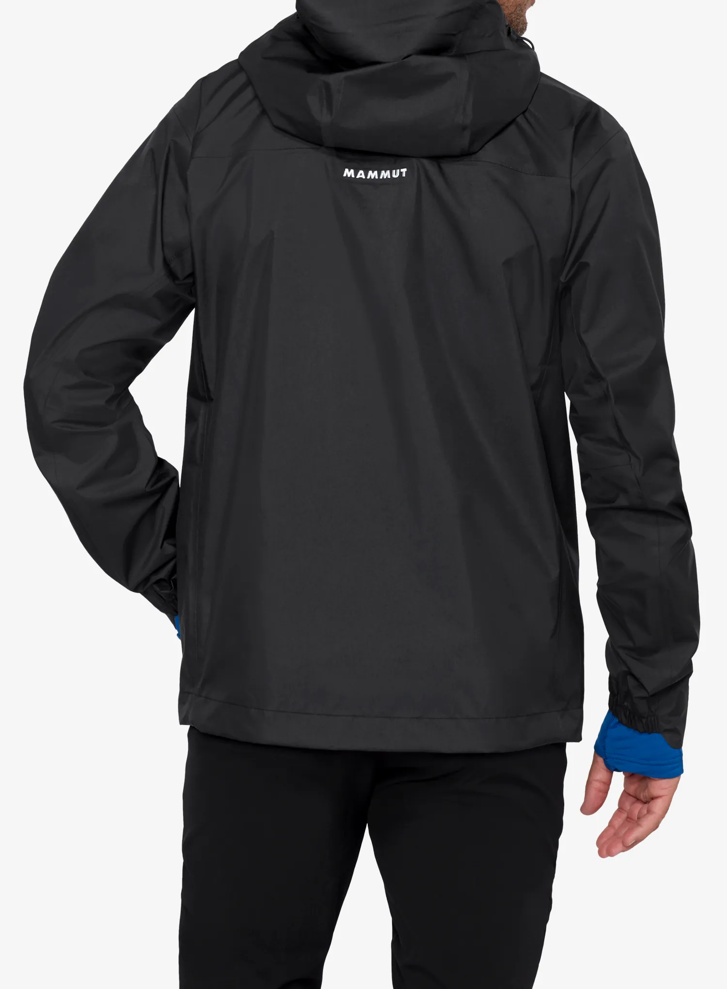 Куртка дощовик Mammut Taiss Light HS Hooded Jacket - black