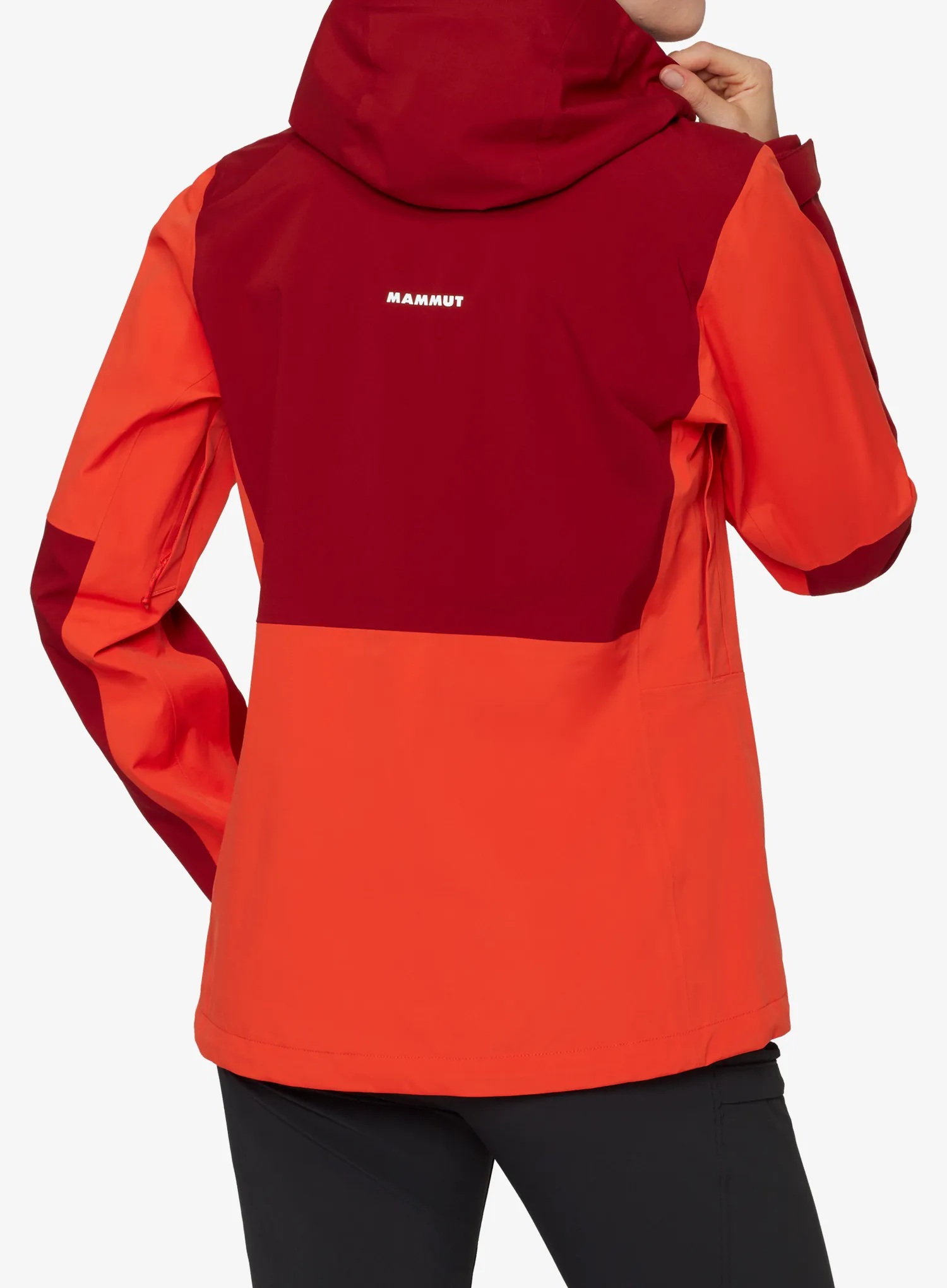 Куртка жіноча Mammut Linard Guide HS Hooded Jacket - mammut red/dark red